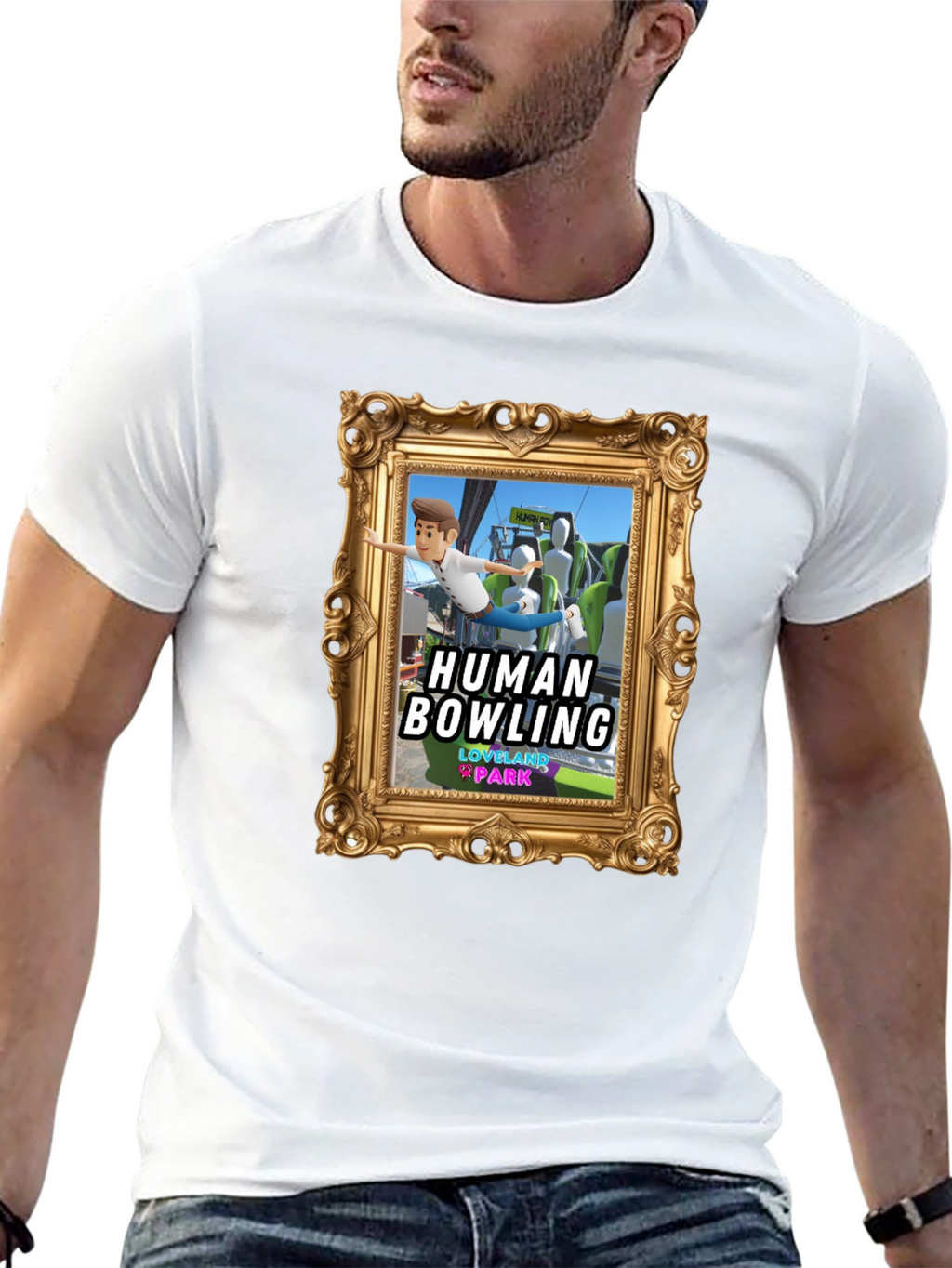 Human Bowling T-Shirt
