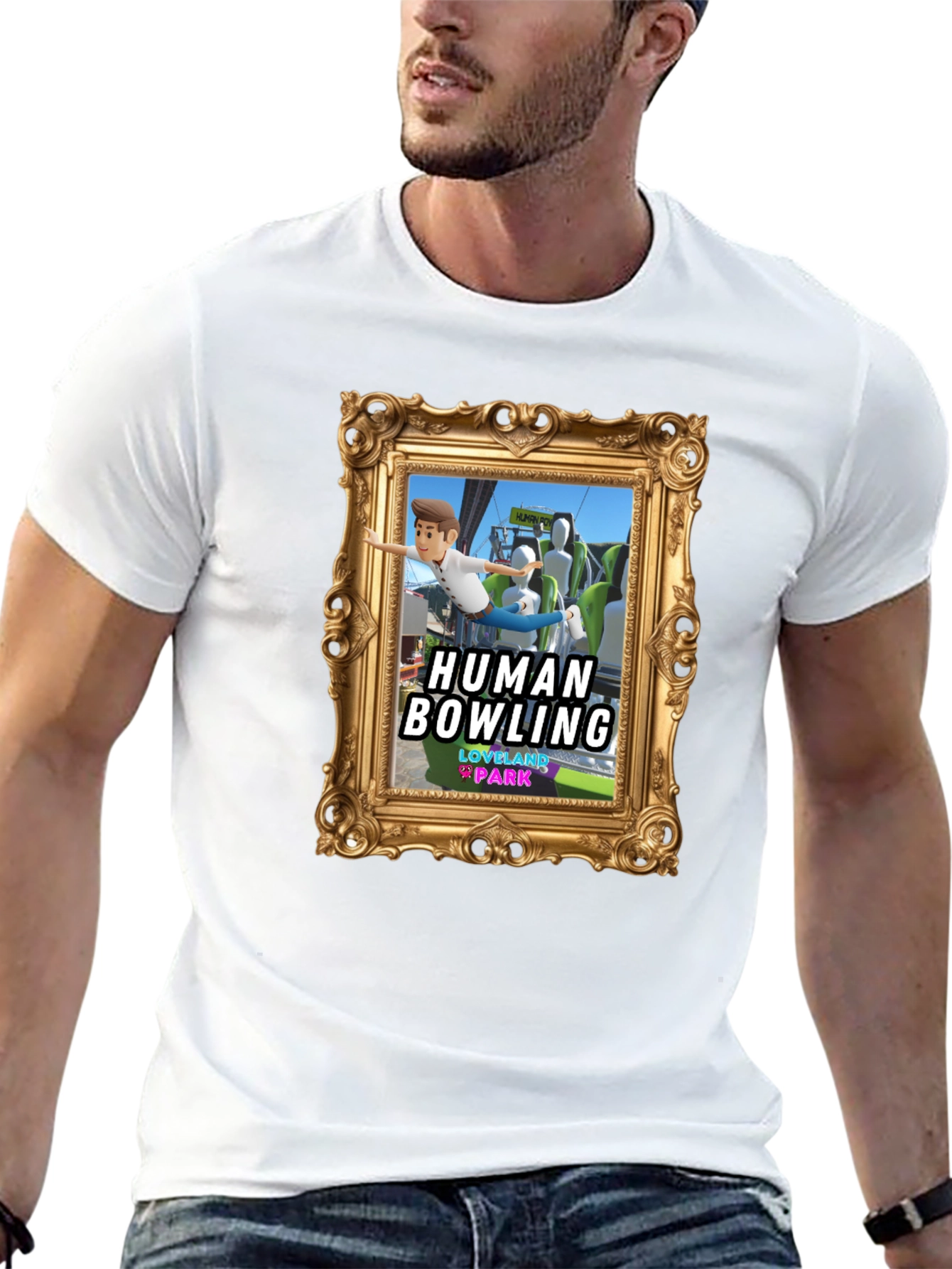 Human Bowling T-Shirt