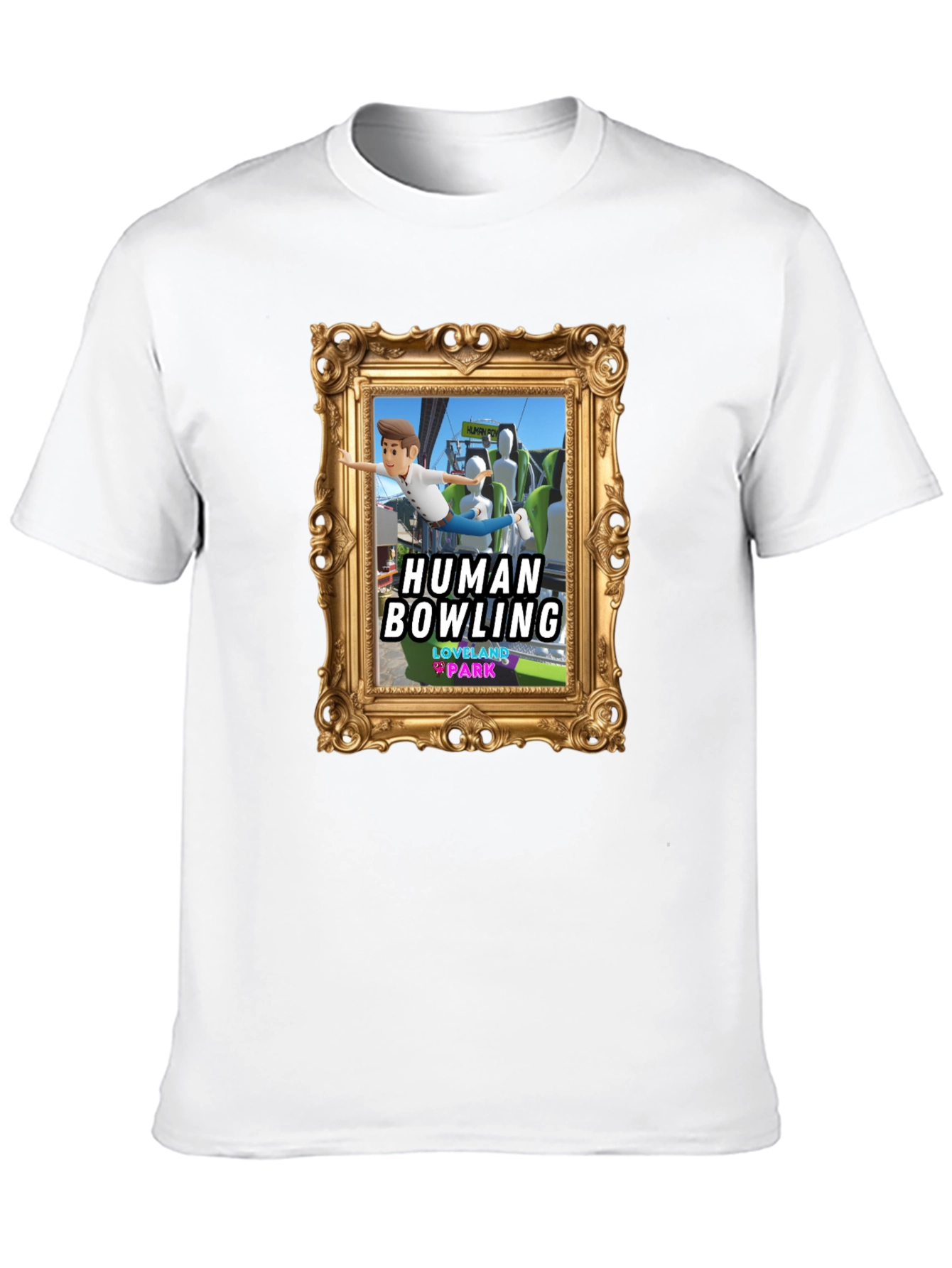 Human Bowling T-Shirt