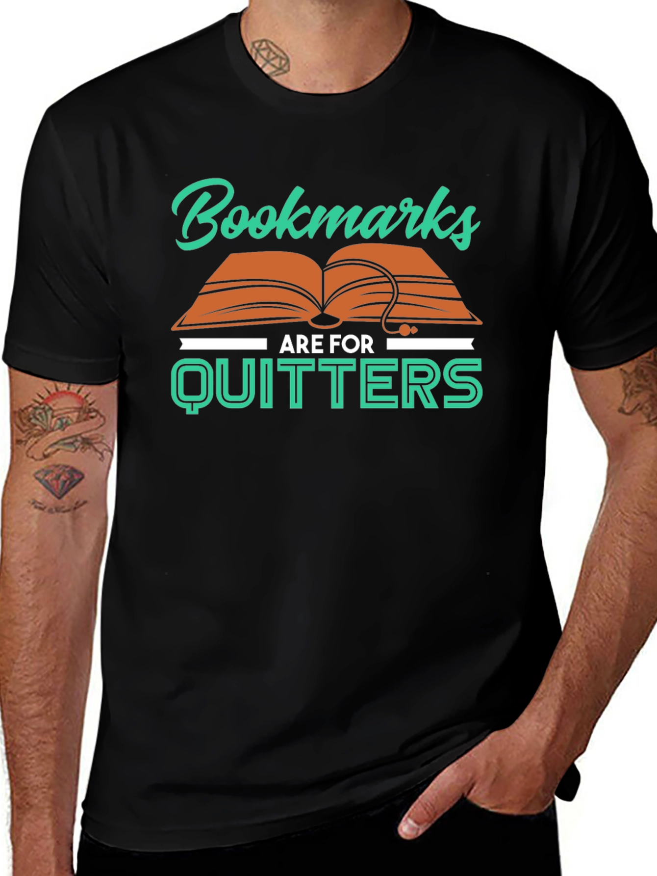 Bookmarks Are For Quitters T-Shirt