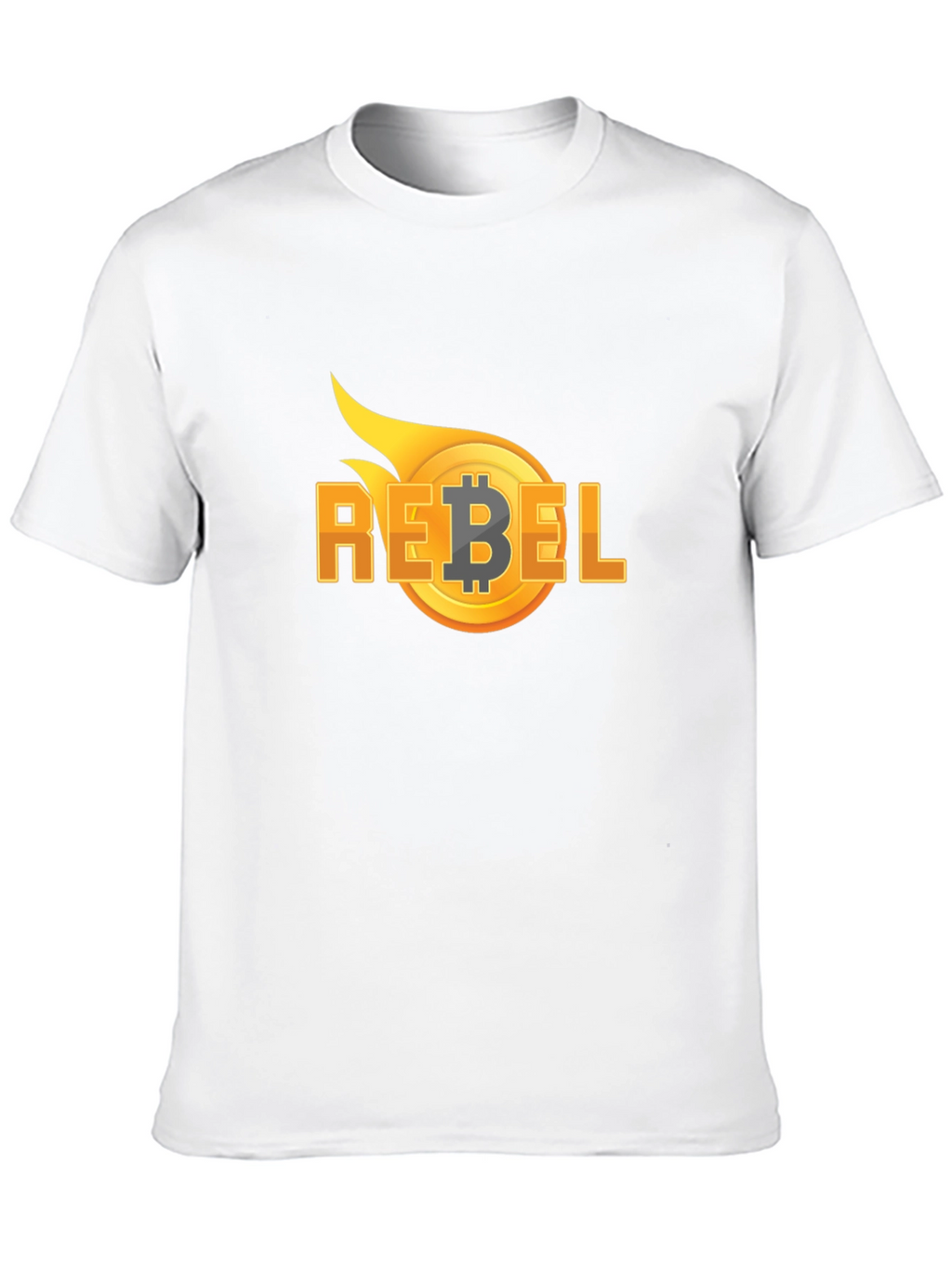 Bitcoin Rebel T-Shirt - Crypto Revolution