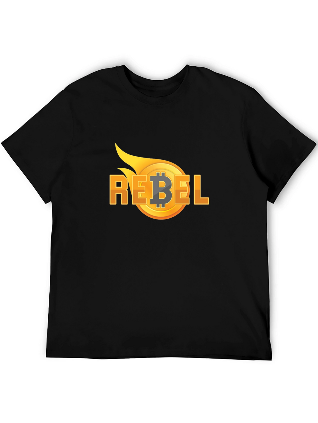 Bitcoin Rebel T-Shirt - Crypto Revolution