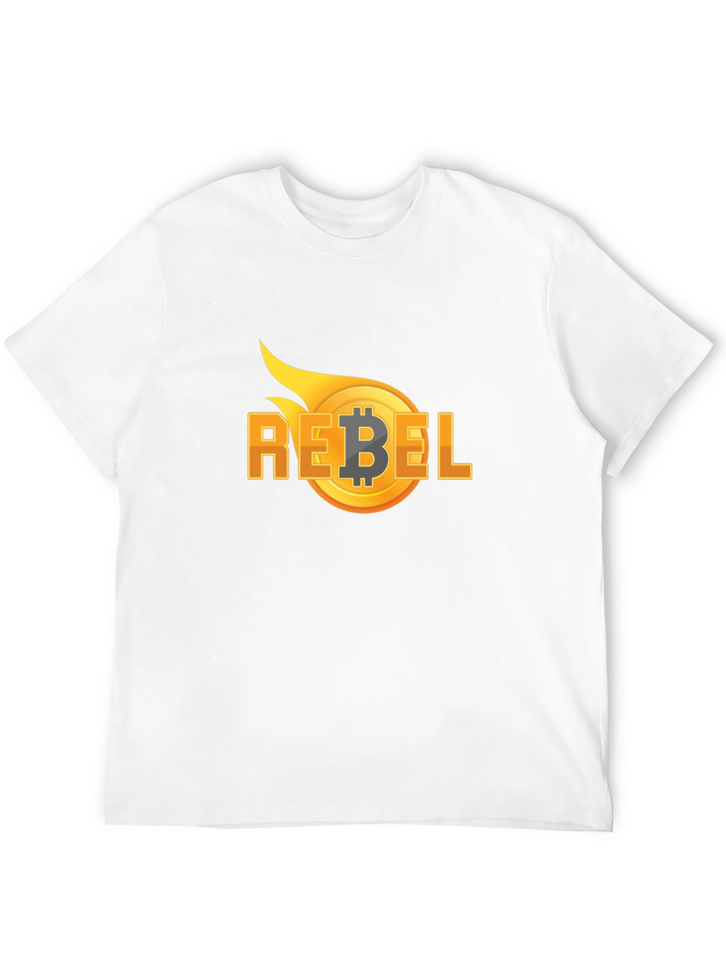 Bitcoin Rebel T-Shirt - Crypto Revolution