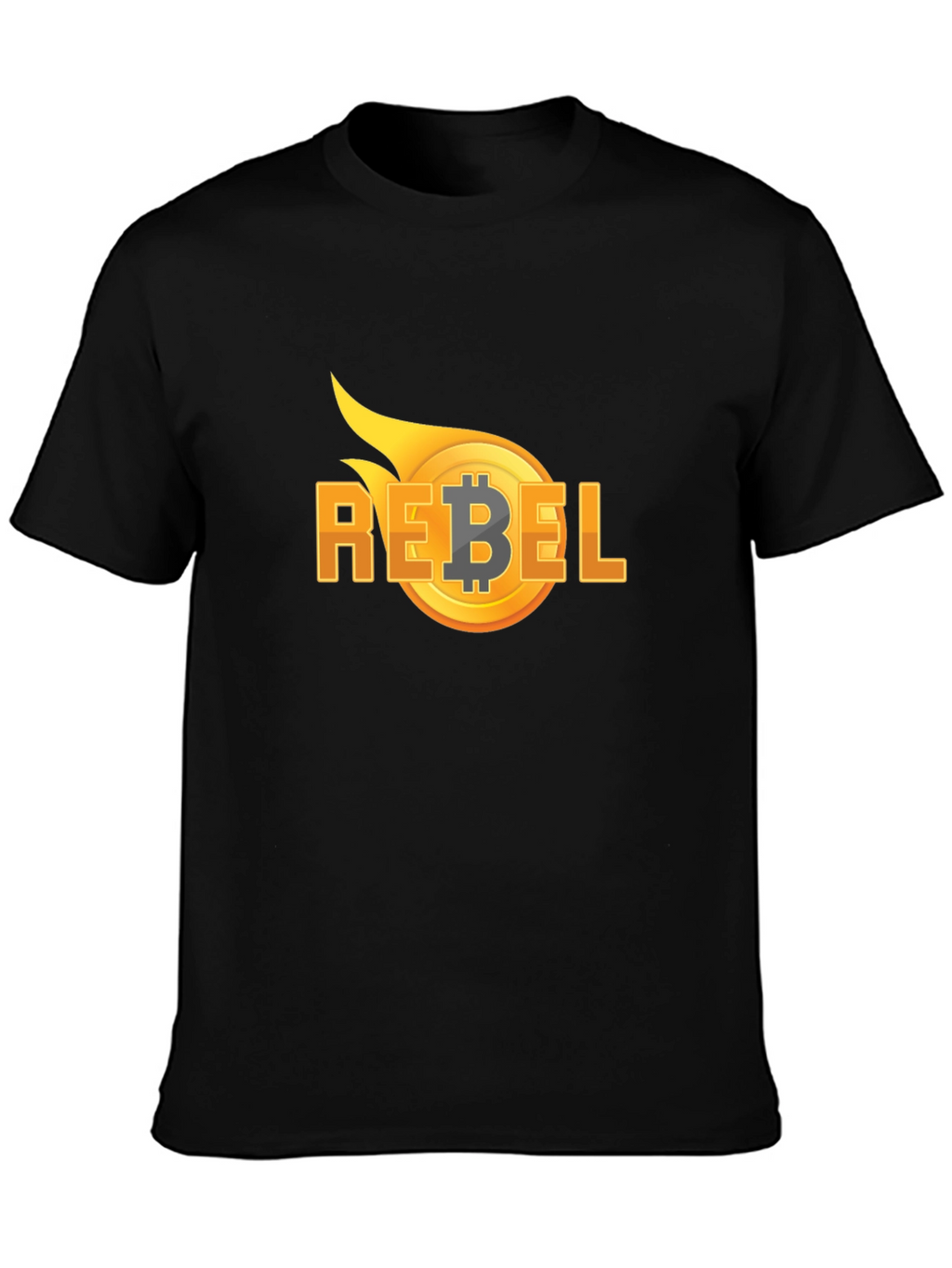 Bitcoin Rebel T-Shirt - Crypto Revolution