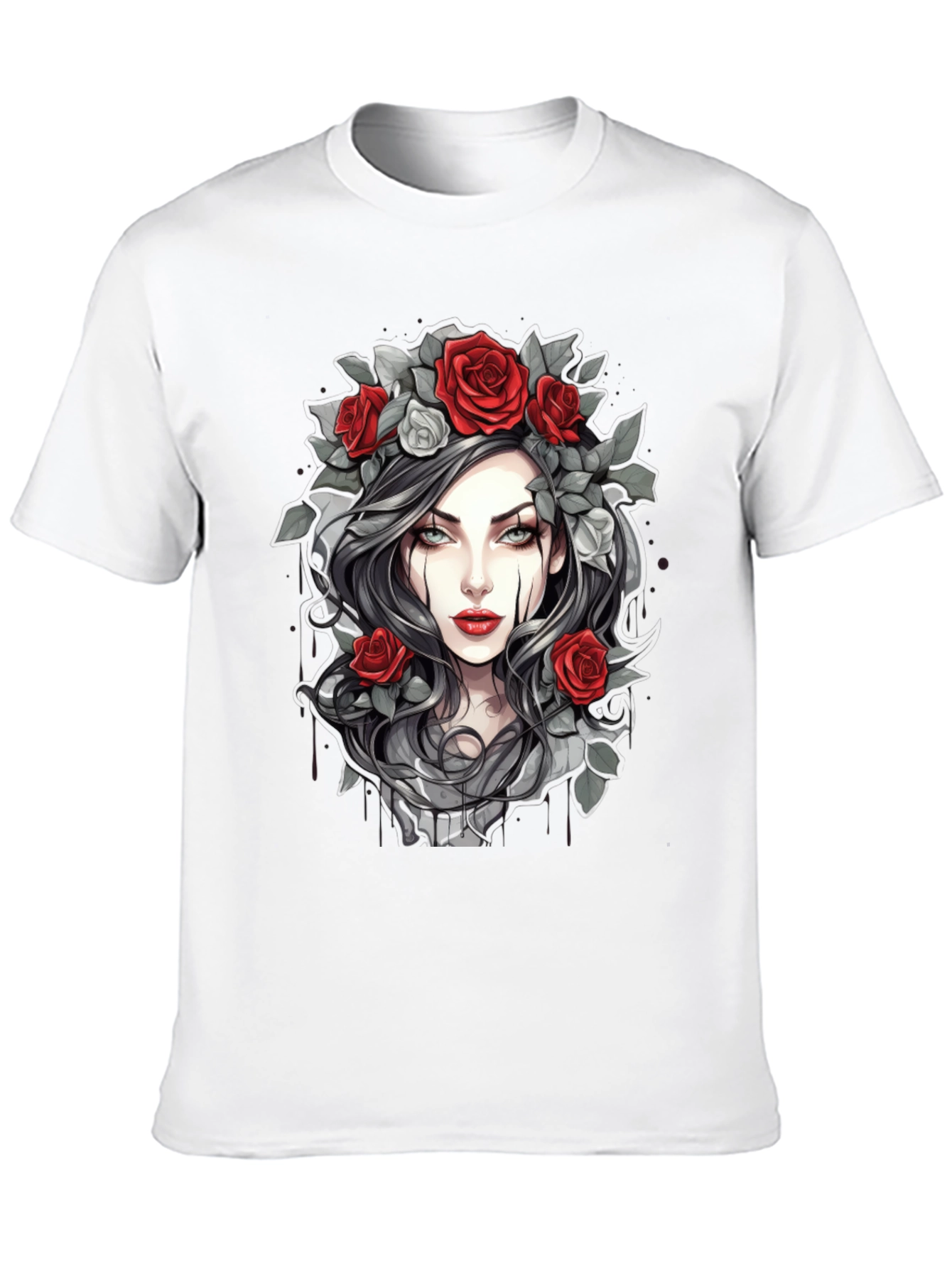 Gothic Rose T-Shirt - Dark Beauty Tee