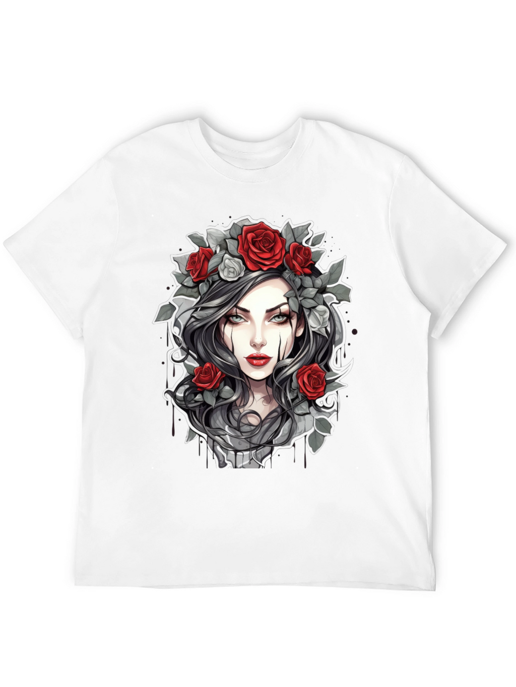 Gothic Rose T-Shirt - Dark Beauty Tee