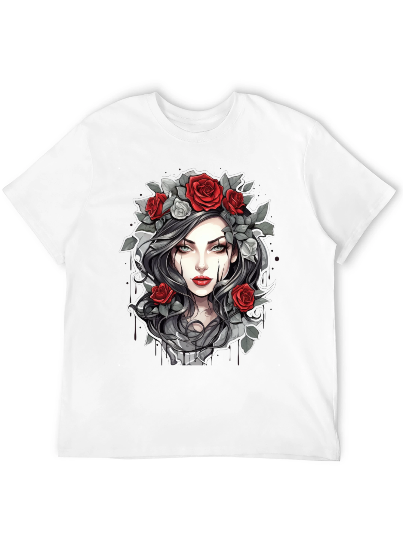 Gothic Rose T-Shirt - Dark Beauty Tee
