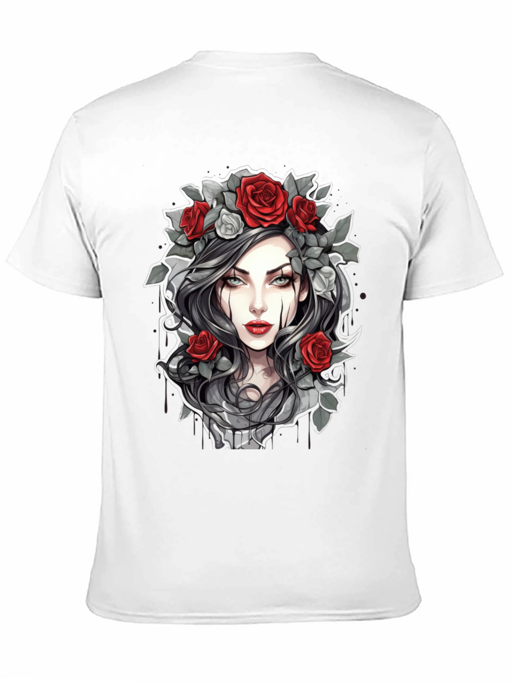 Gothic Rose T-Shirt - Dark Beauty Tee