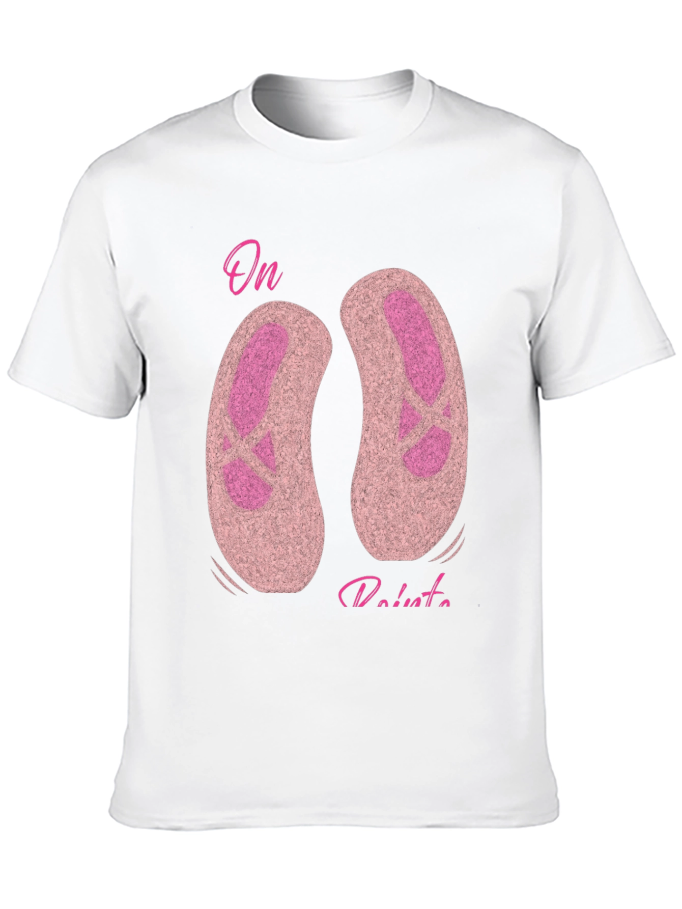 On Pointe Ballet T-Shirt - Black Graphic Tee