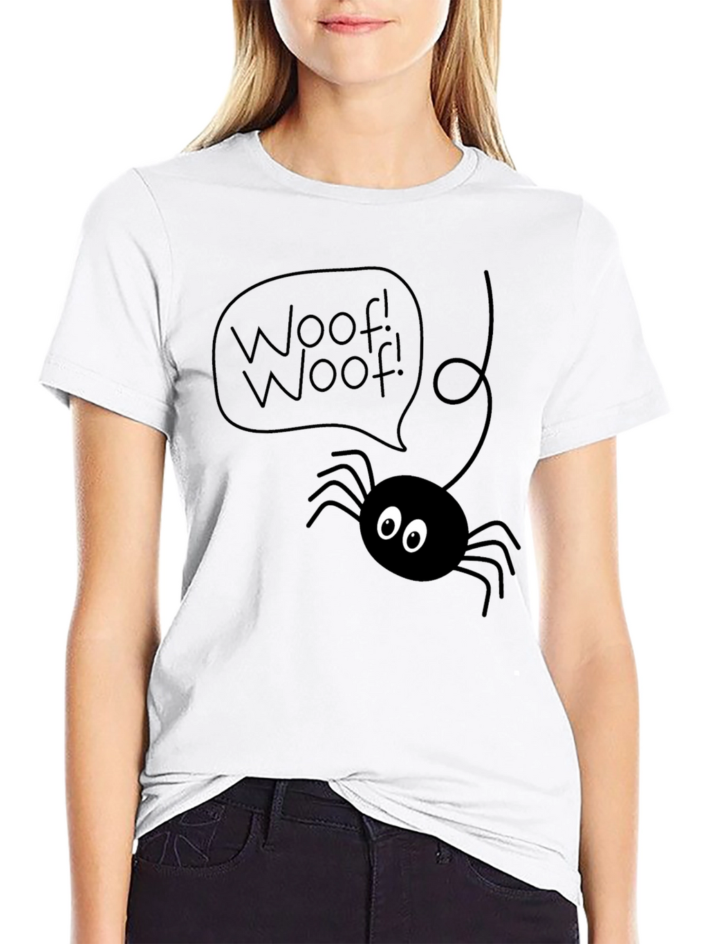 Woof! Woof! Spider Graphic Tee