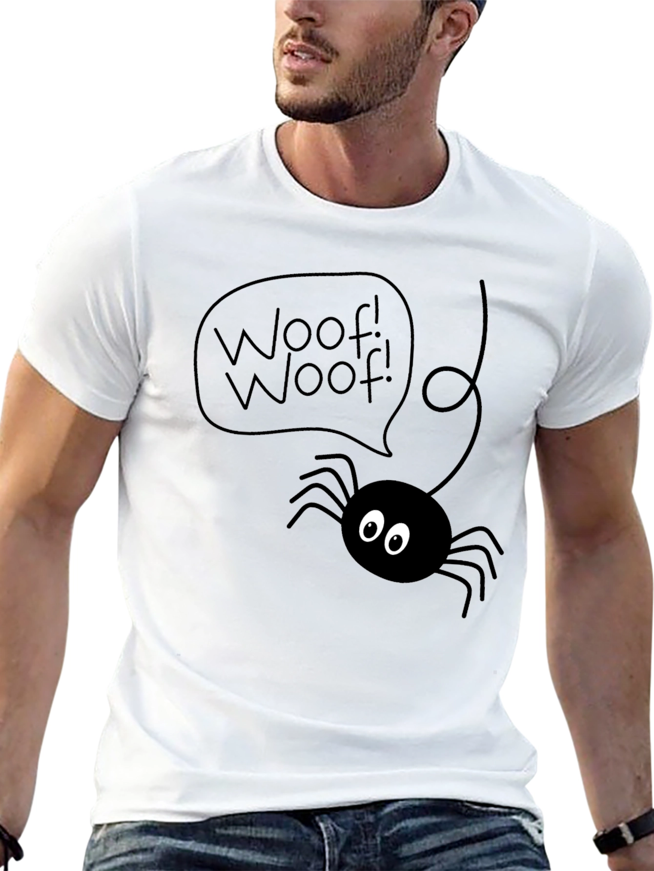 Woof! Woof! Spider Graphic Tee
