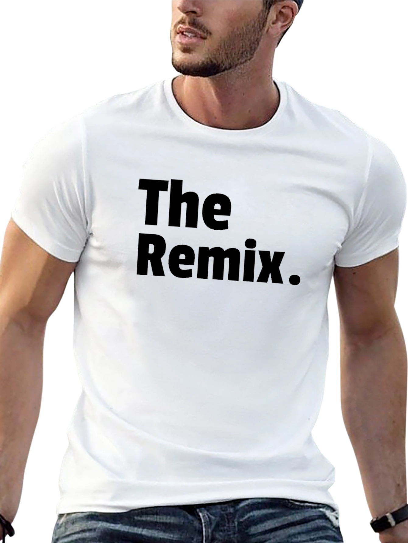 The Remix Black Graphic T-Shirt