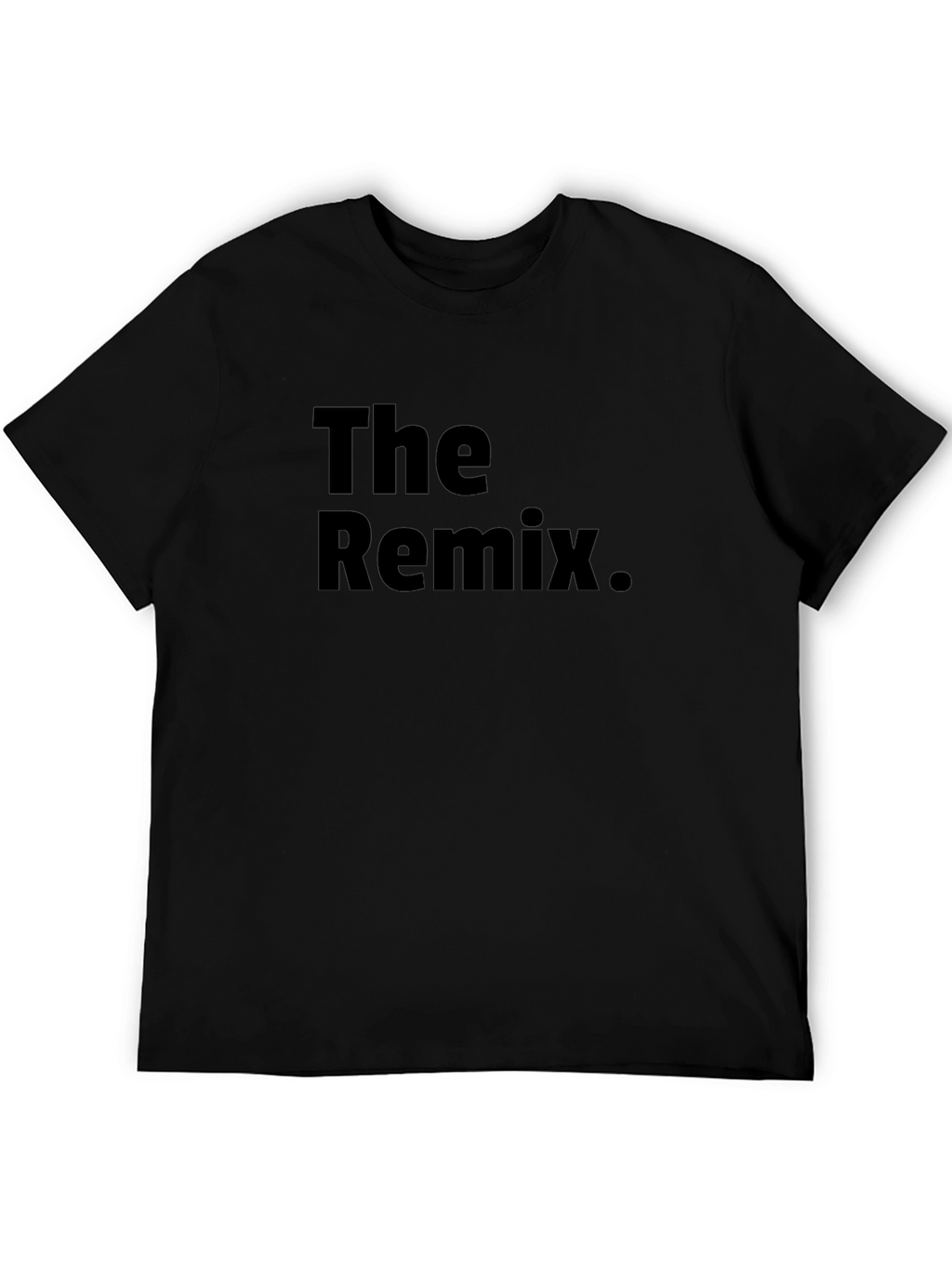The Remix Black Graphic T-Shirt