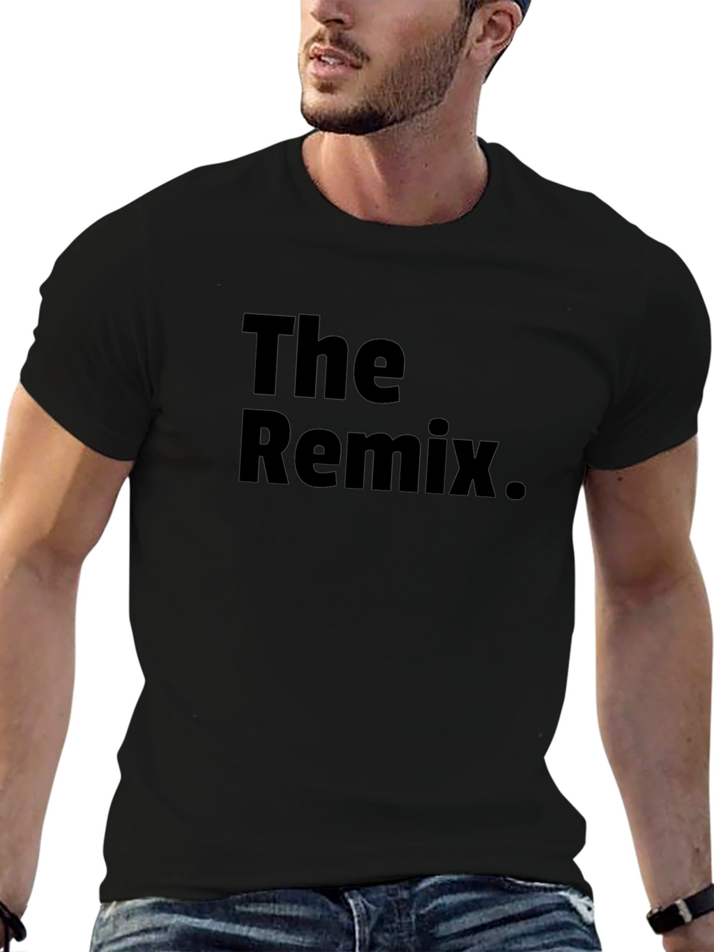 The Remix Black Graphic T-Shirt