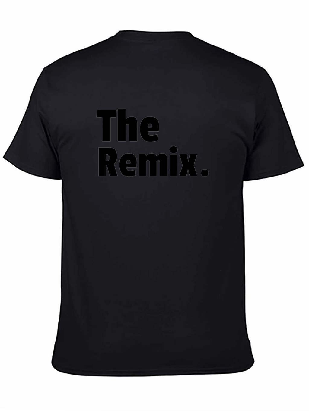 The Remix Black Graphic T-Shirt