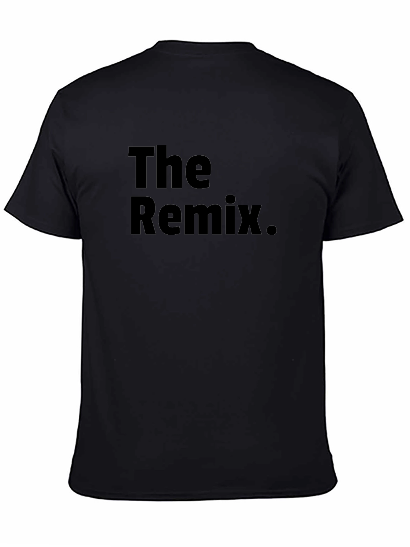 The Remix Black Graphic T-Shirt