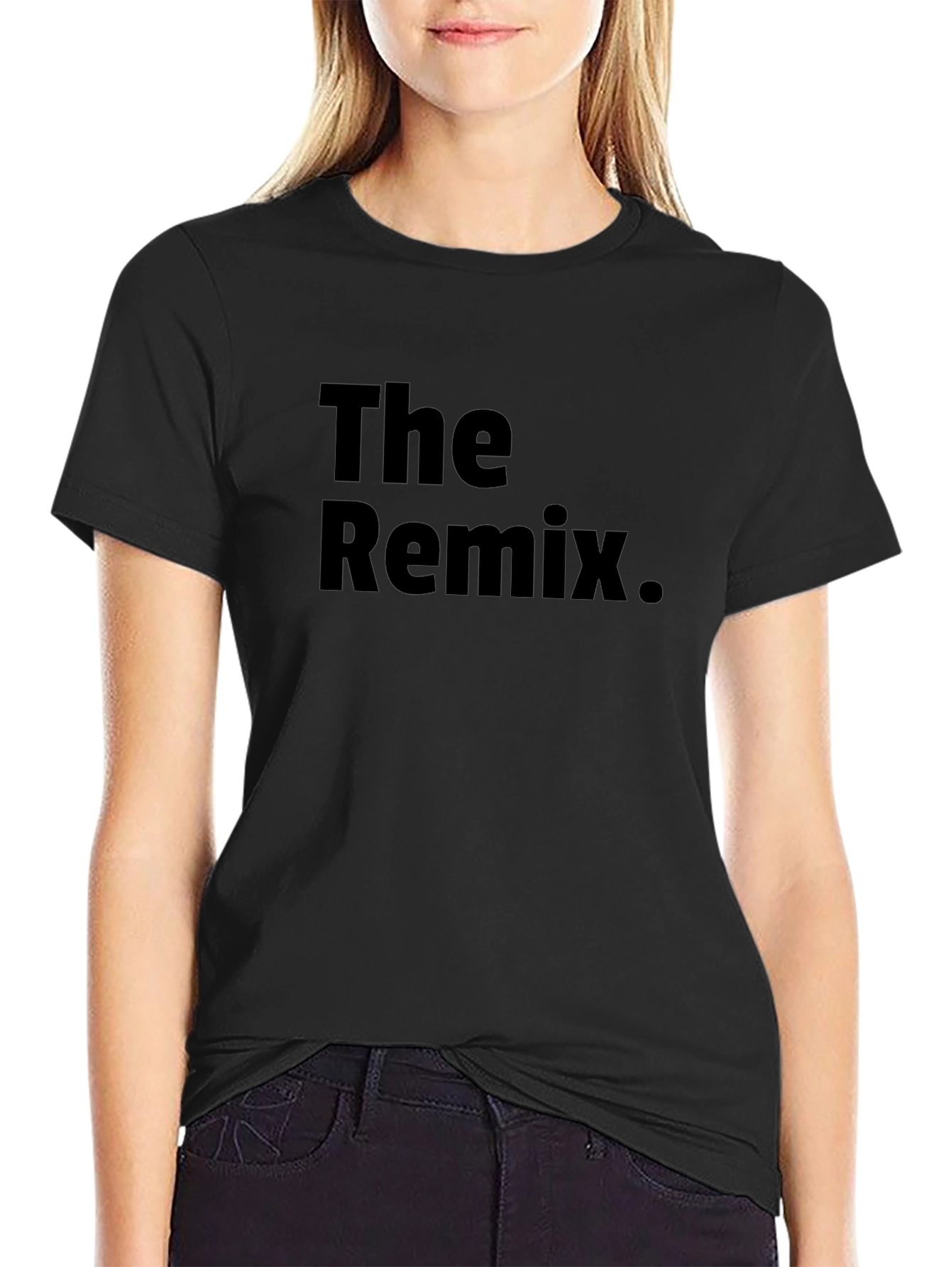 The Remix Black Graphic T-Shirt