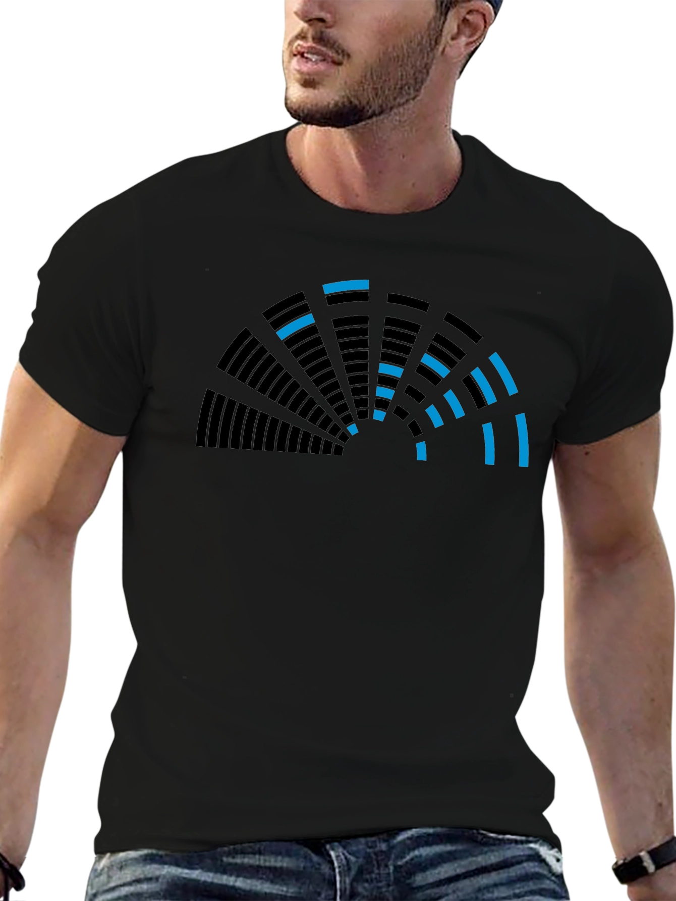 Equalizer Graphic Tee - Stylish Music Lover Shirt