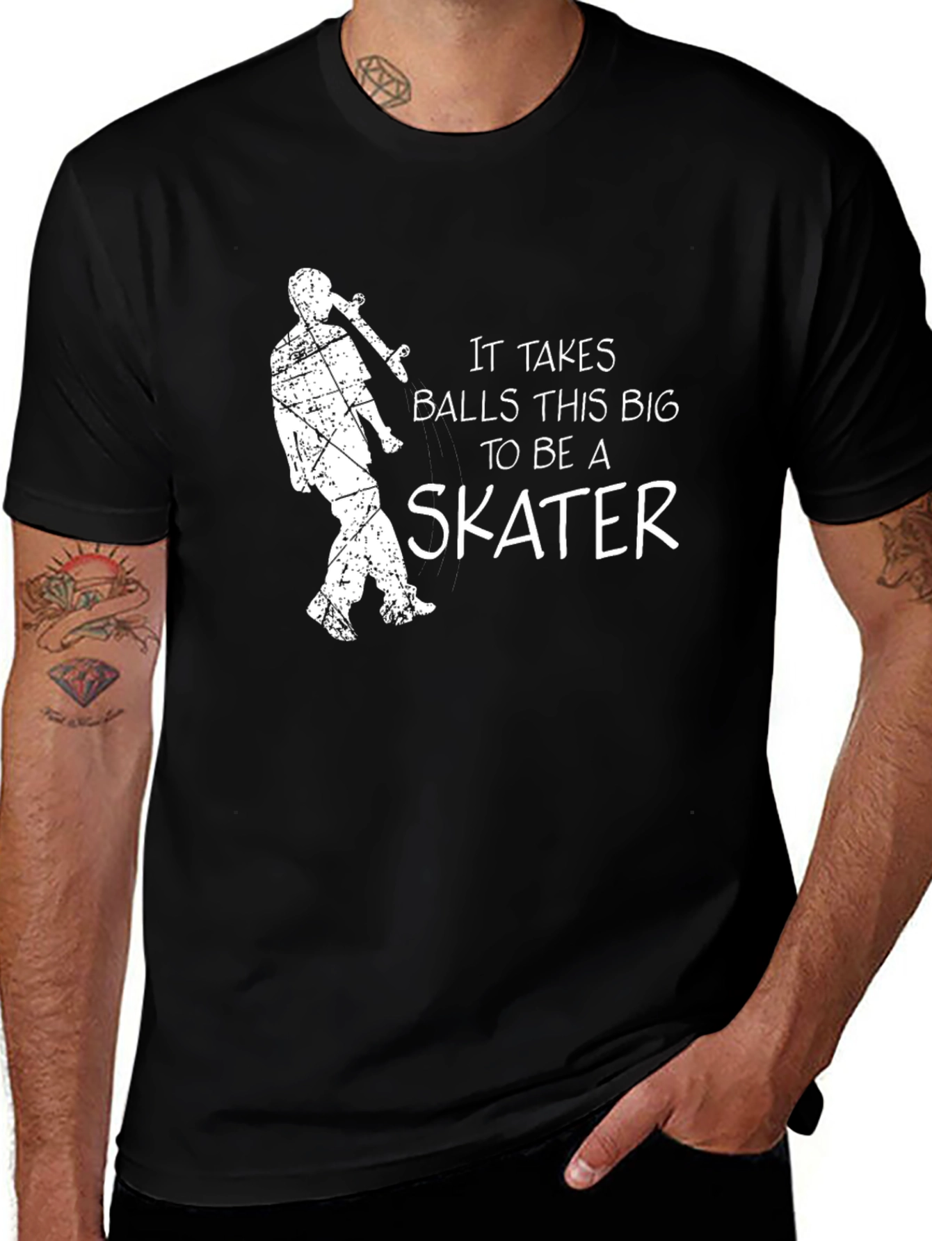It Takes Balls to Be a Skater T-Shirt