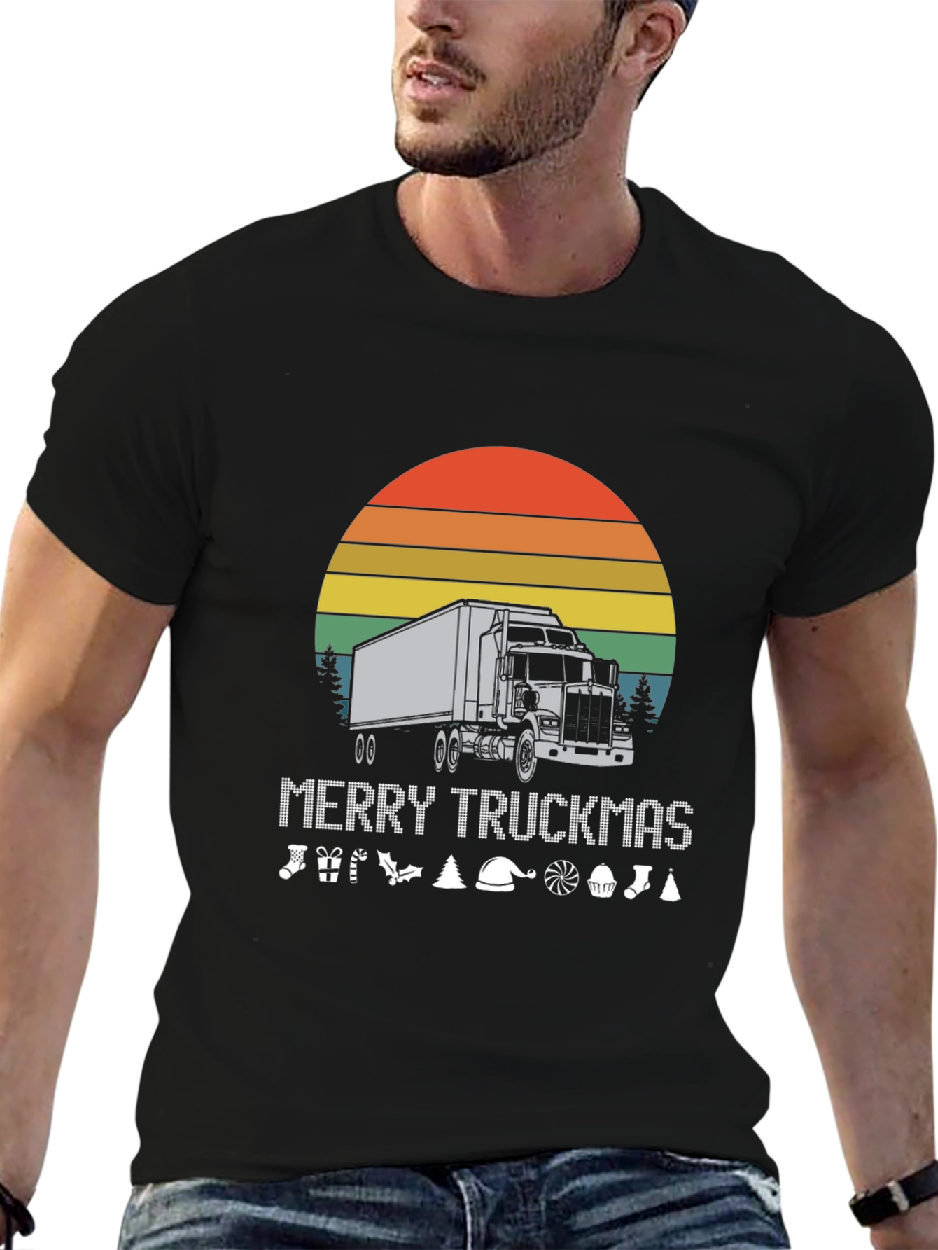 Merry Truckmas T-Shirt