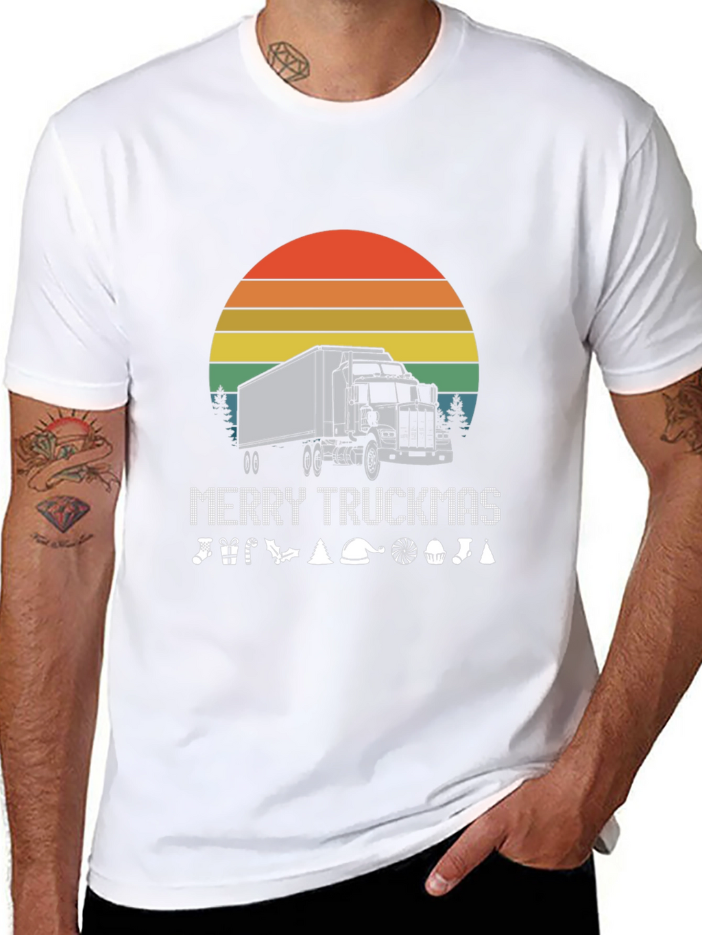 Merry Truckmas T-Shirt