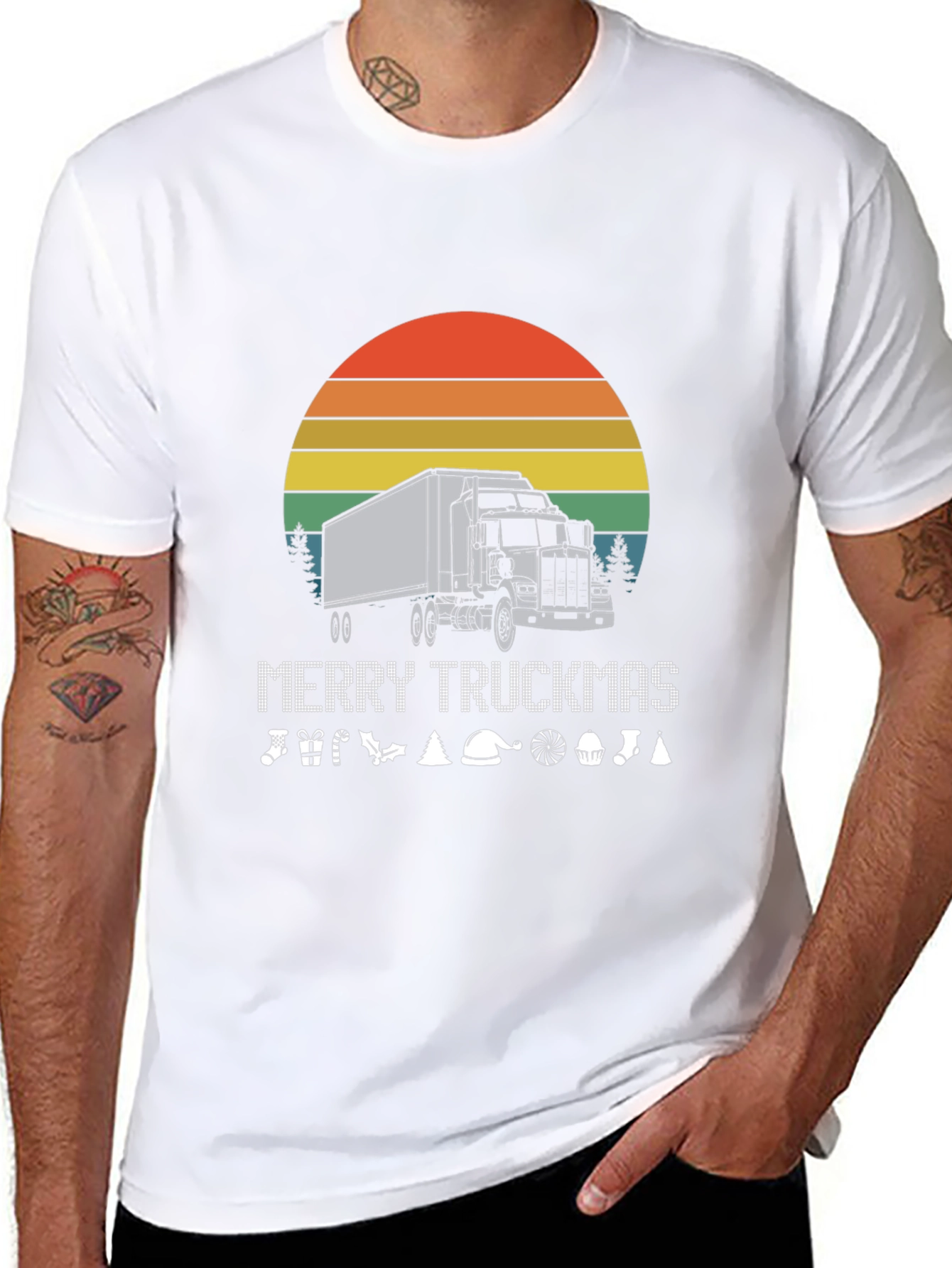 Merry Truckmas T-Shirt
