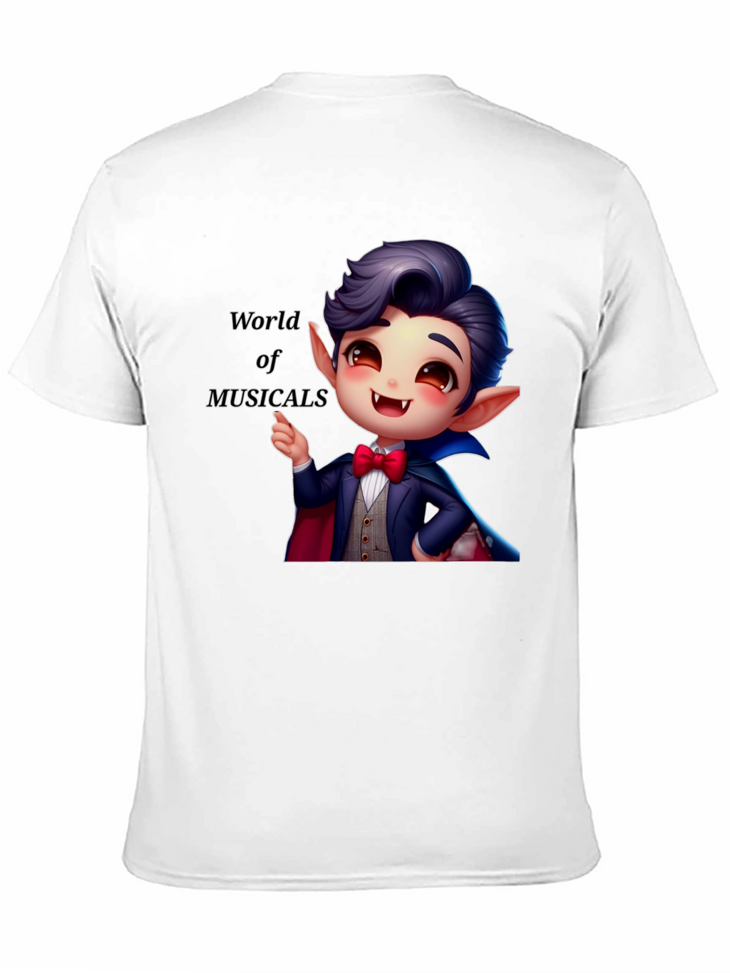 Musical Vampire Graphic Tee