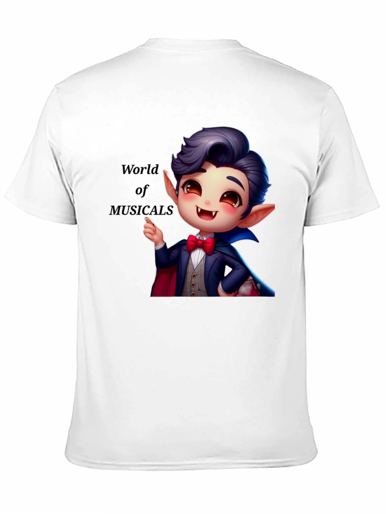 Musical Vampire Graphic Tee