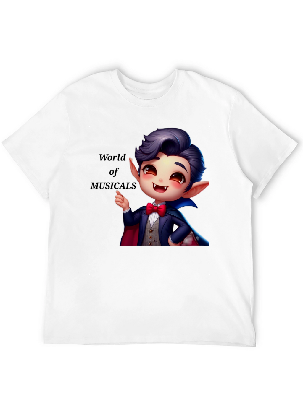 Musical Vampire Graphic Tee