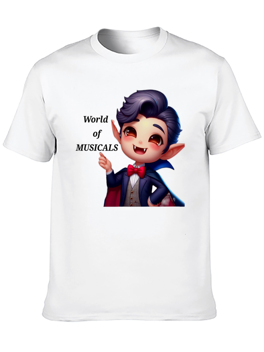 Musical Vampire Graphic Tee