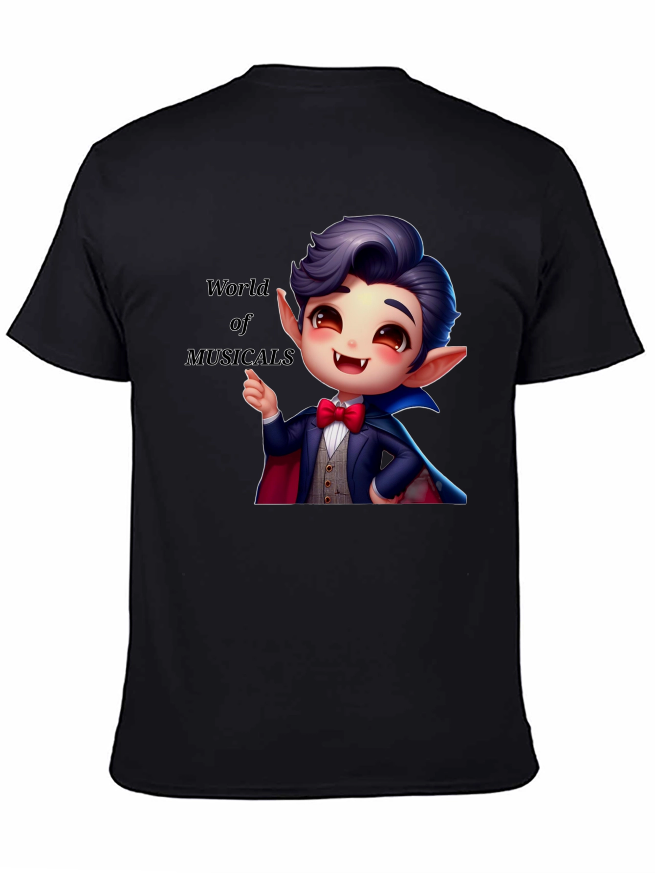 Musical Vampire Graphic Tee