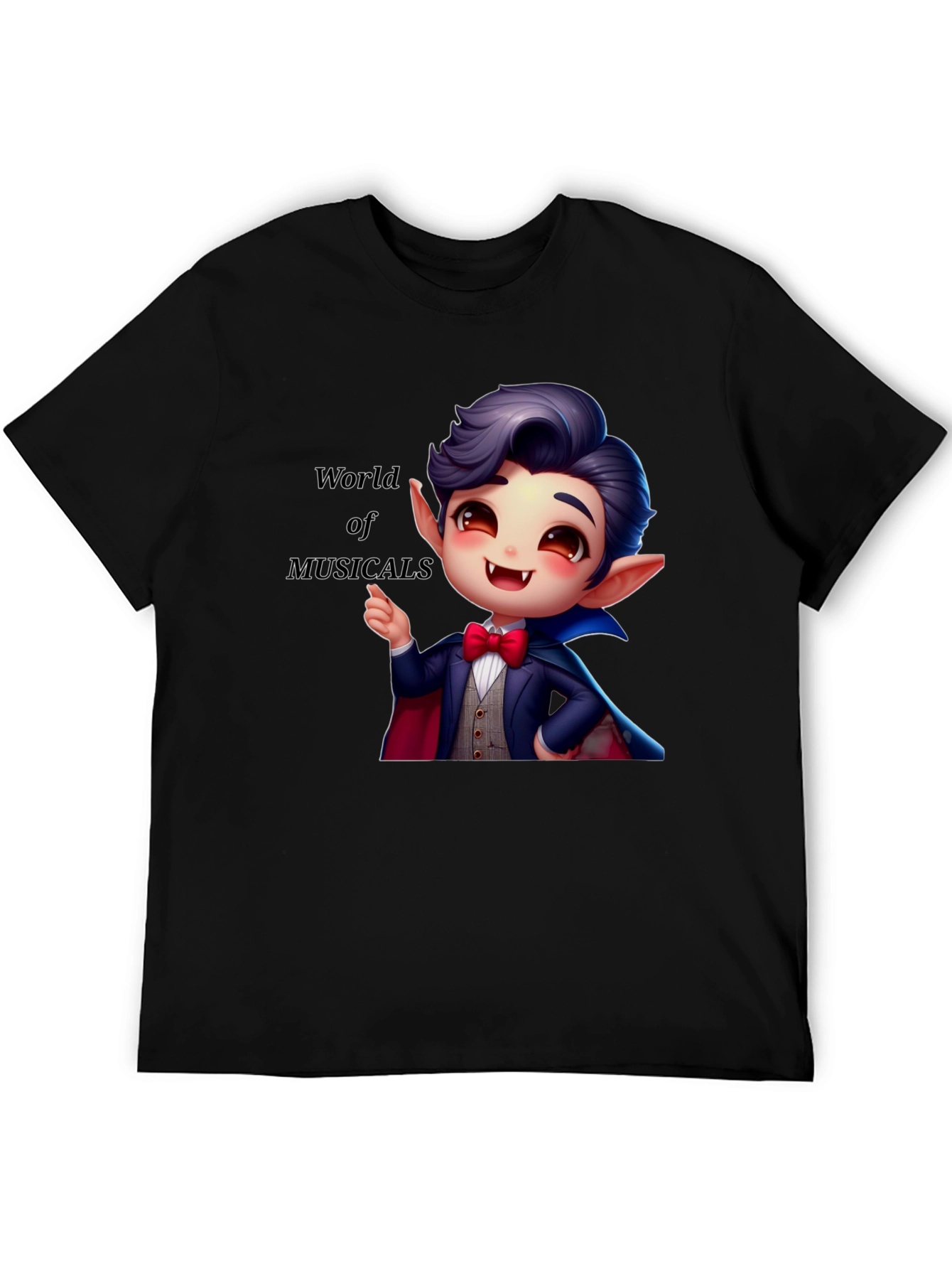 Musical Vampire Graphic Tee