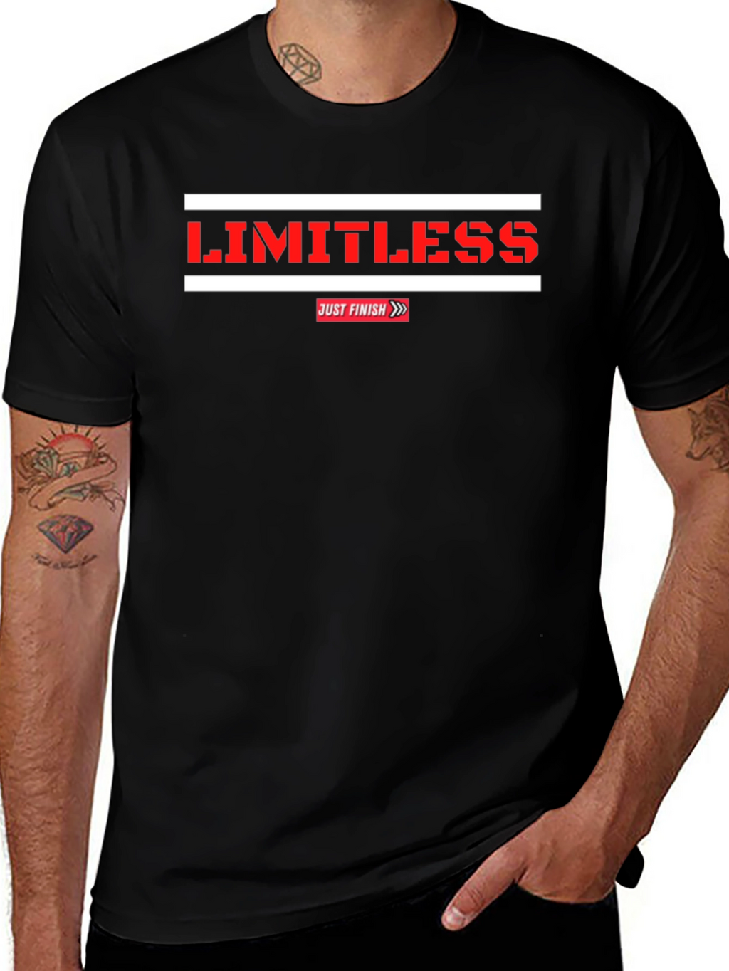 Limitless Graphic Tee - Just Finish T-Shirt