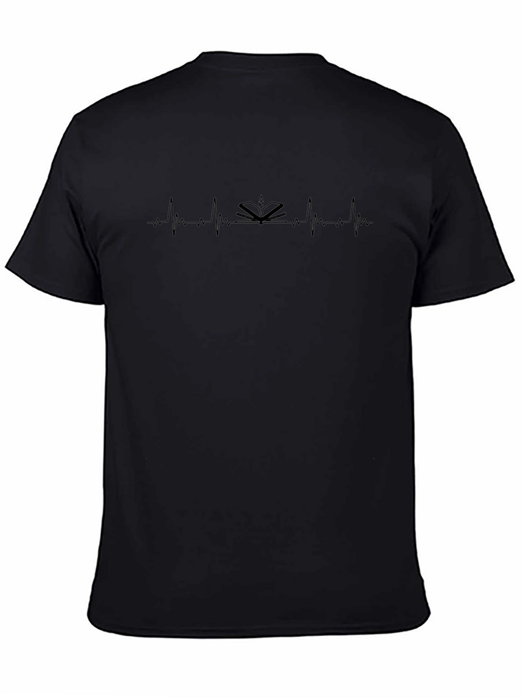 Book Lover Heartbeat T-Shirt - Read Life