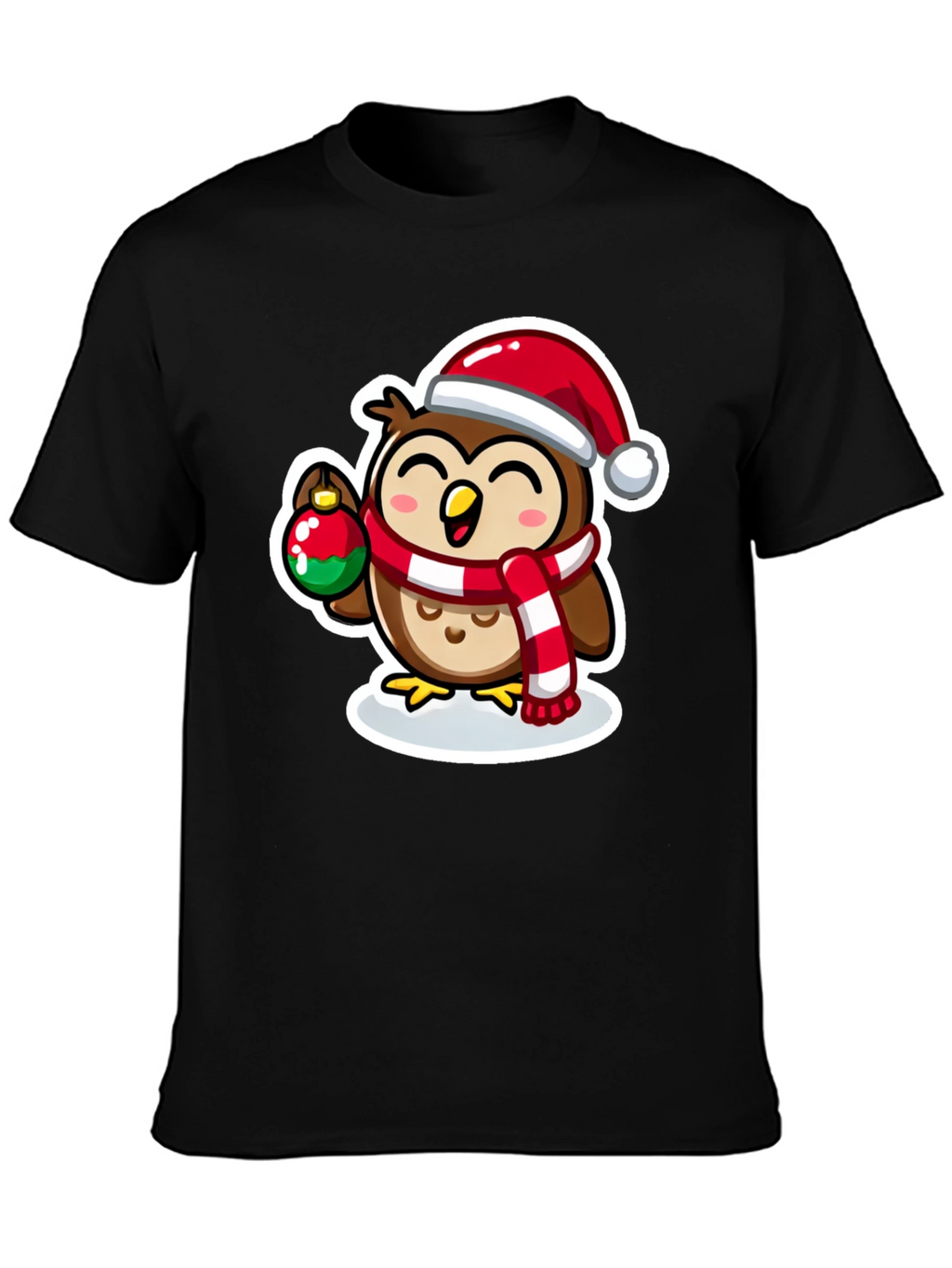 Festive Owl Graphic Tee