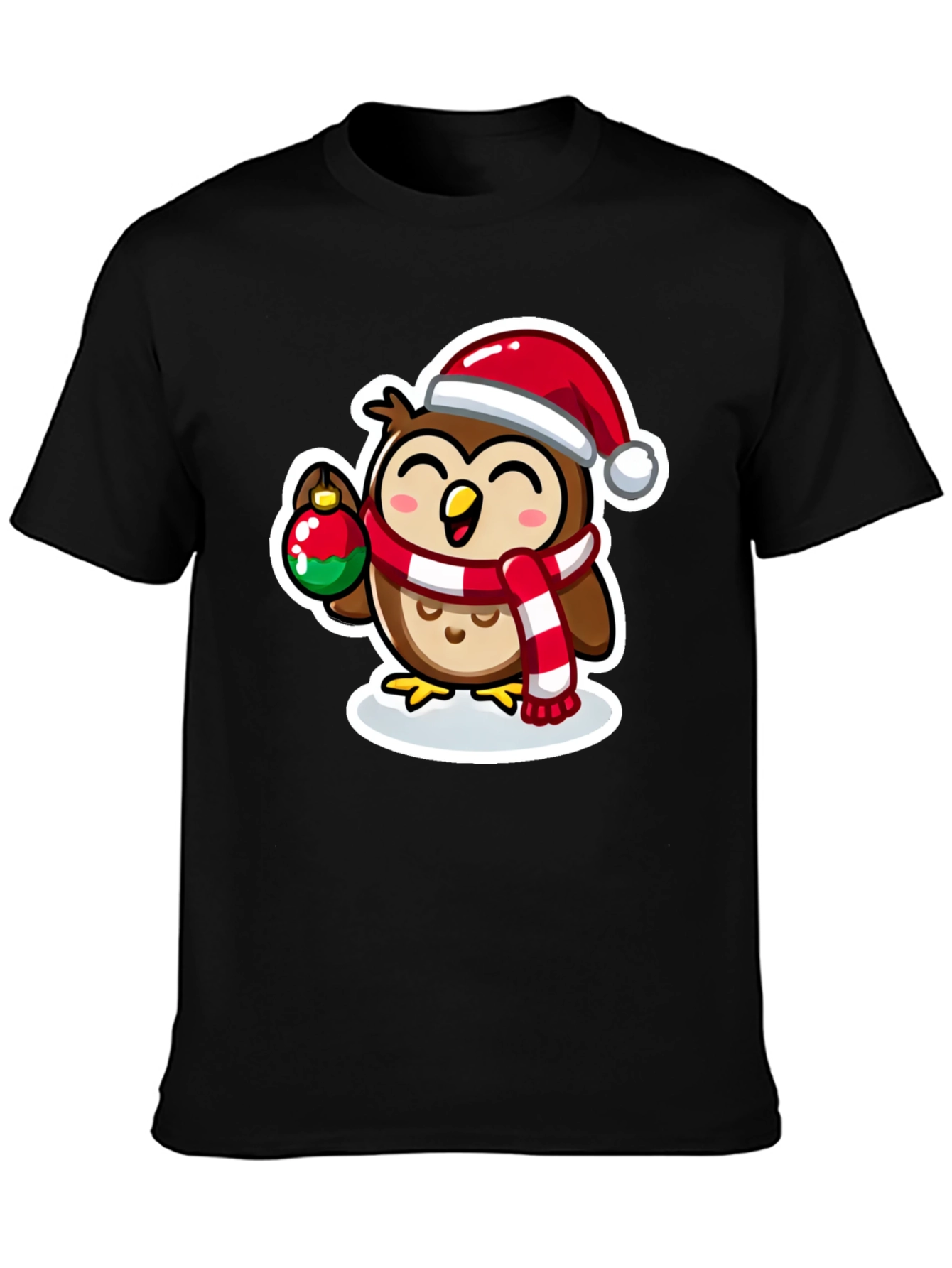 Festive Owl Graphic Tee