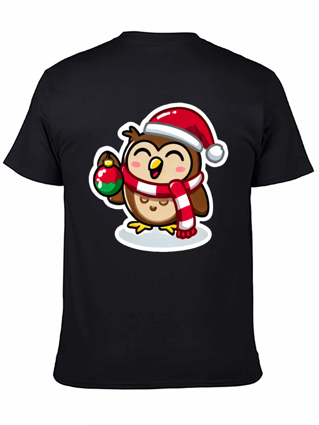 Festive Owl Graphic Tee