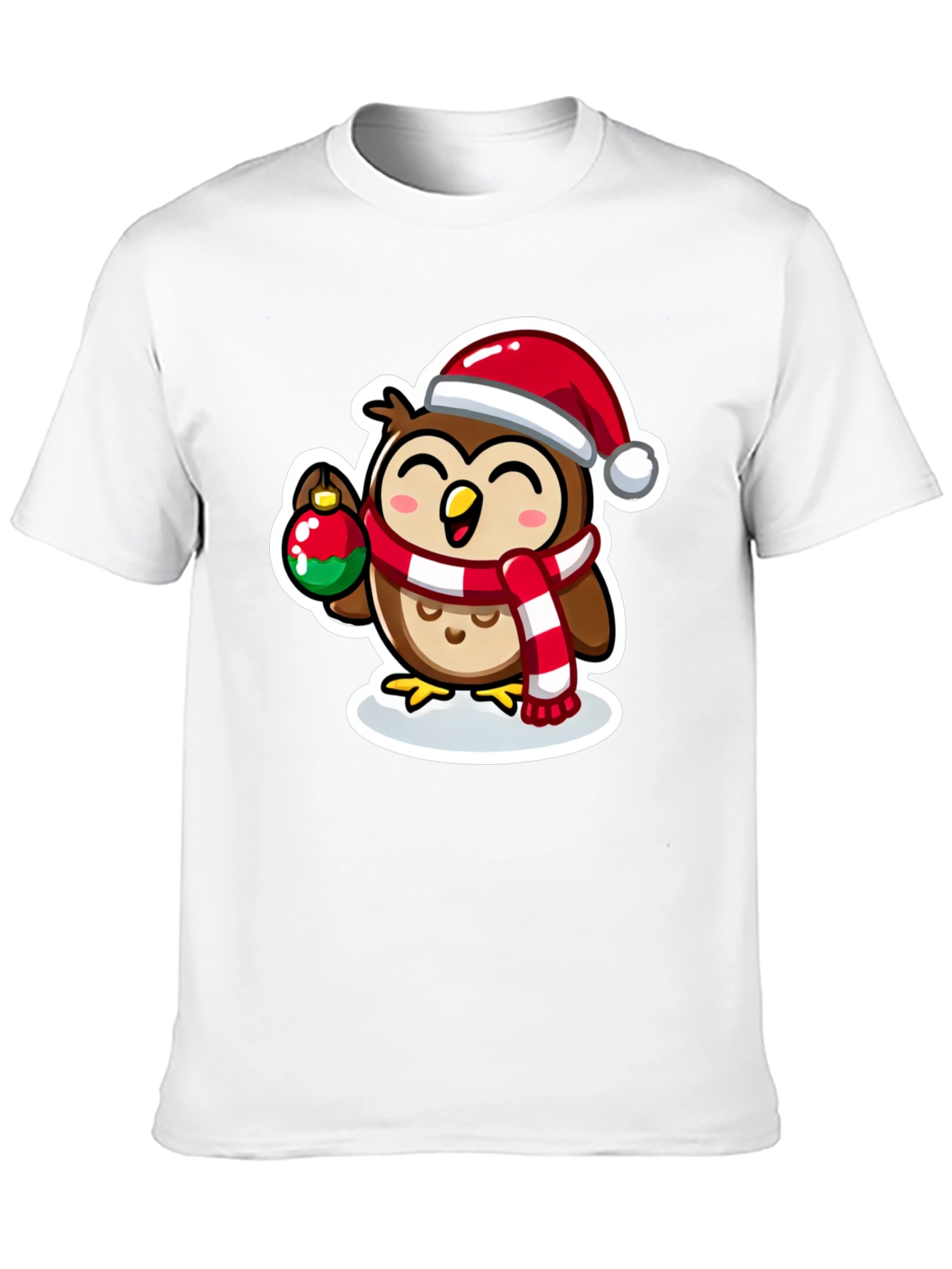Festive Owl Graphic Tee