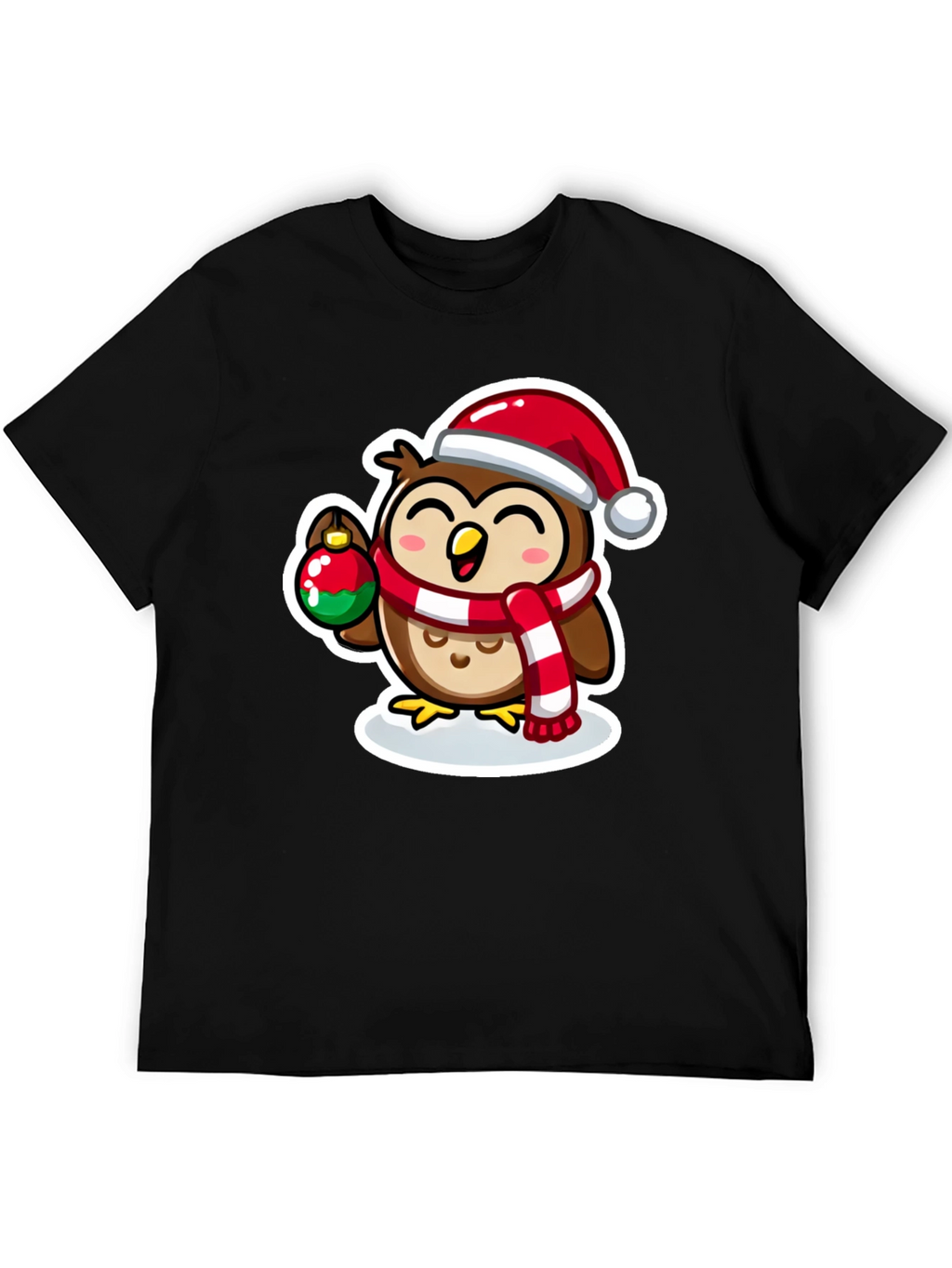 Festive Owl Graphic Tee