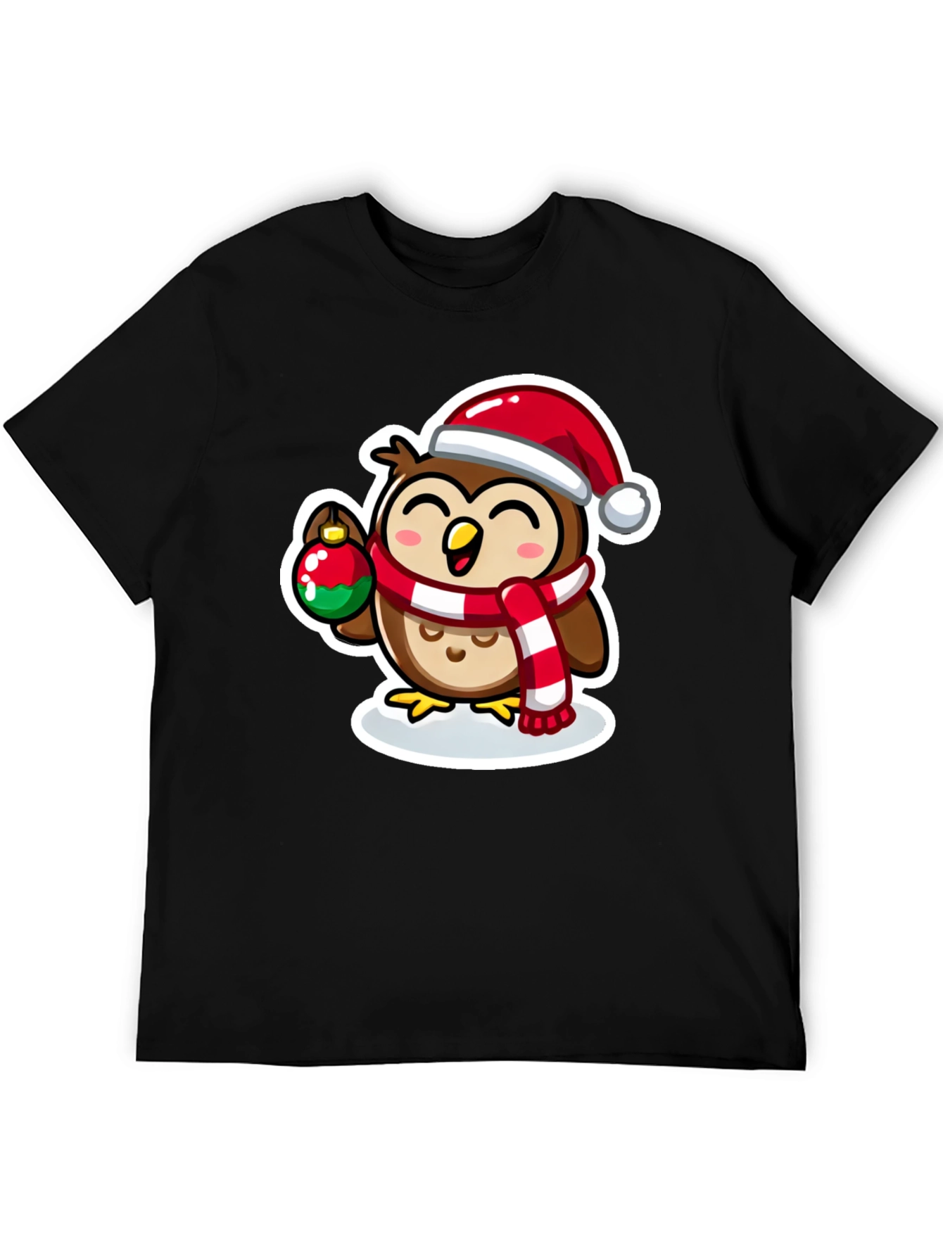 Festive Owl Graphic Tee