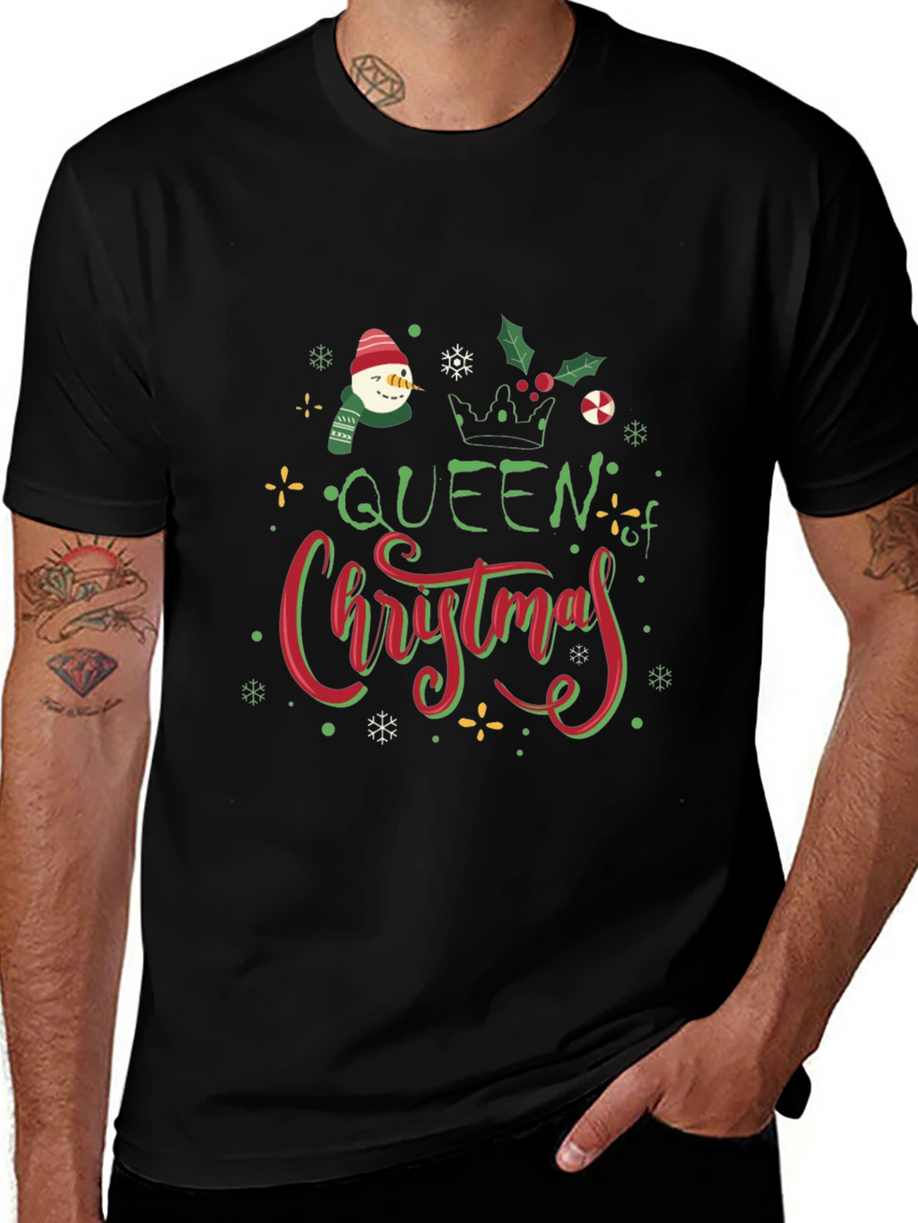 Queen of Christmas Holiday T-Shirt