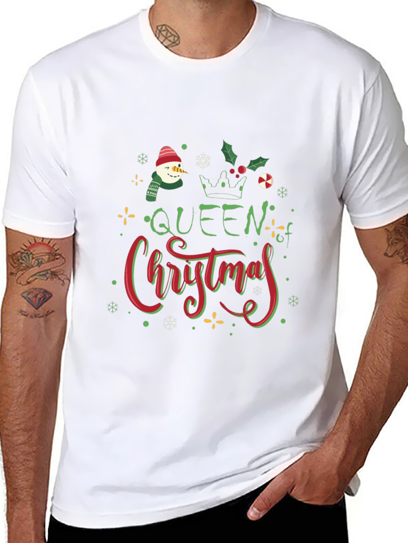 Queen of Christmas Holiday T-Shirt