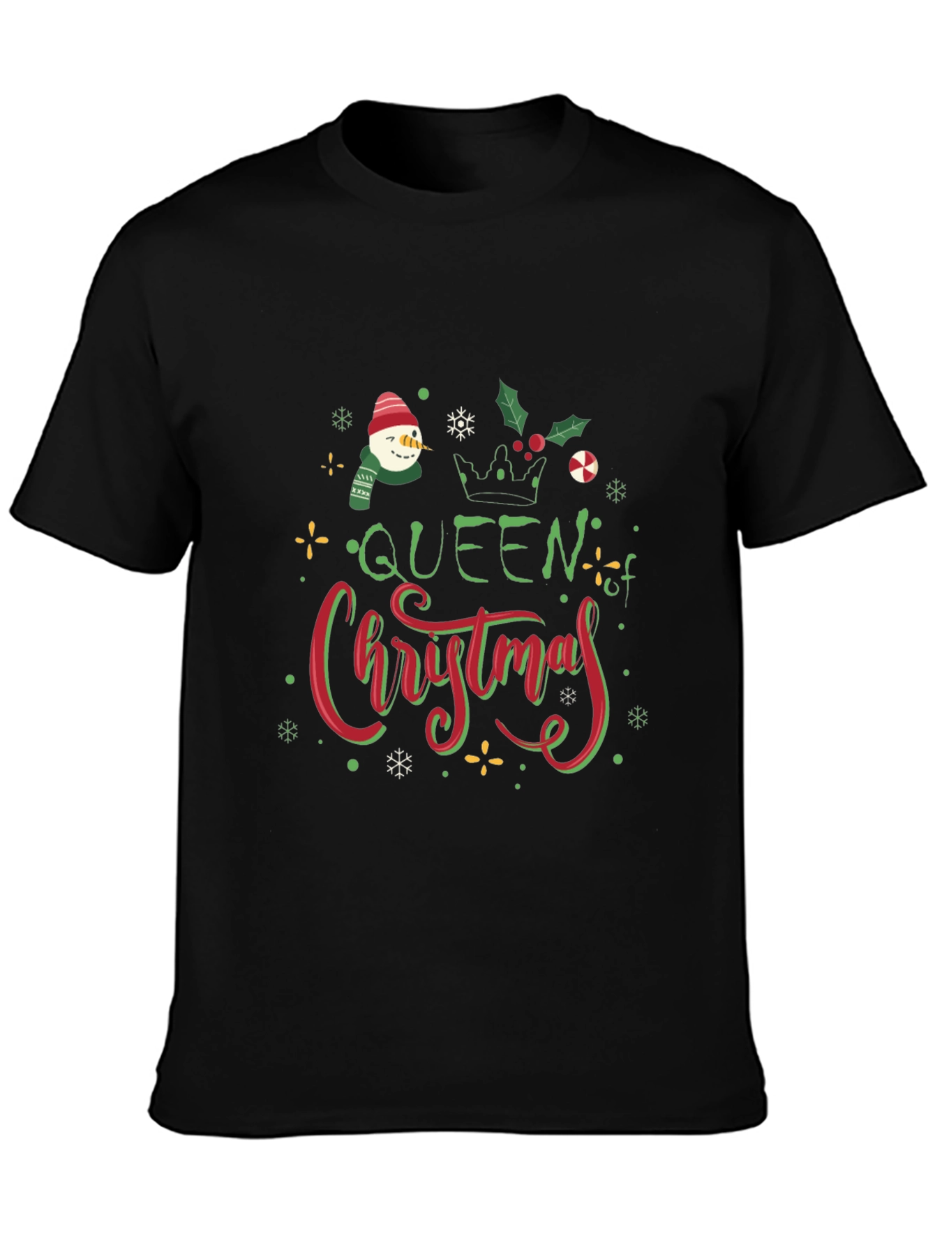 Queen of Christmas Holiday T-Shirt