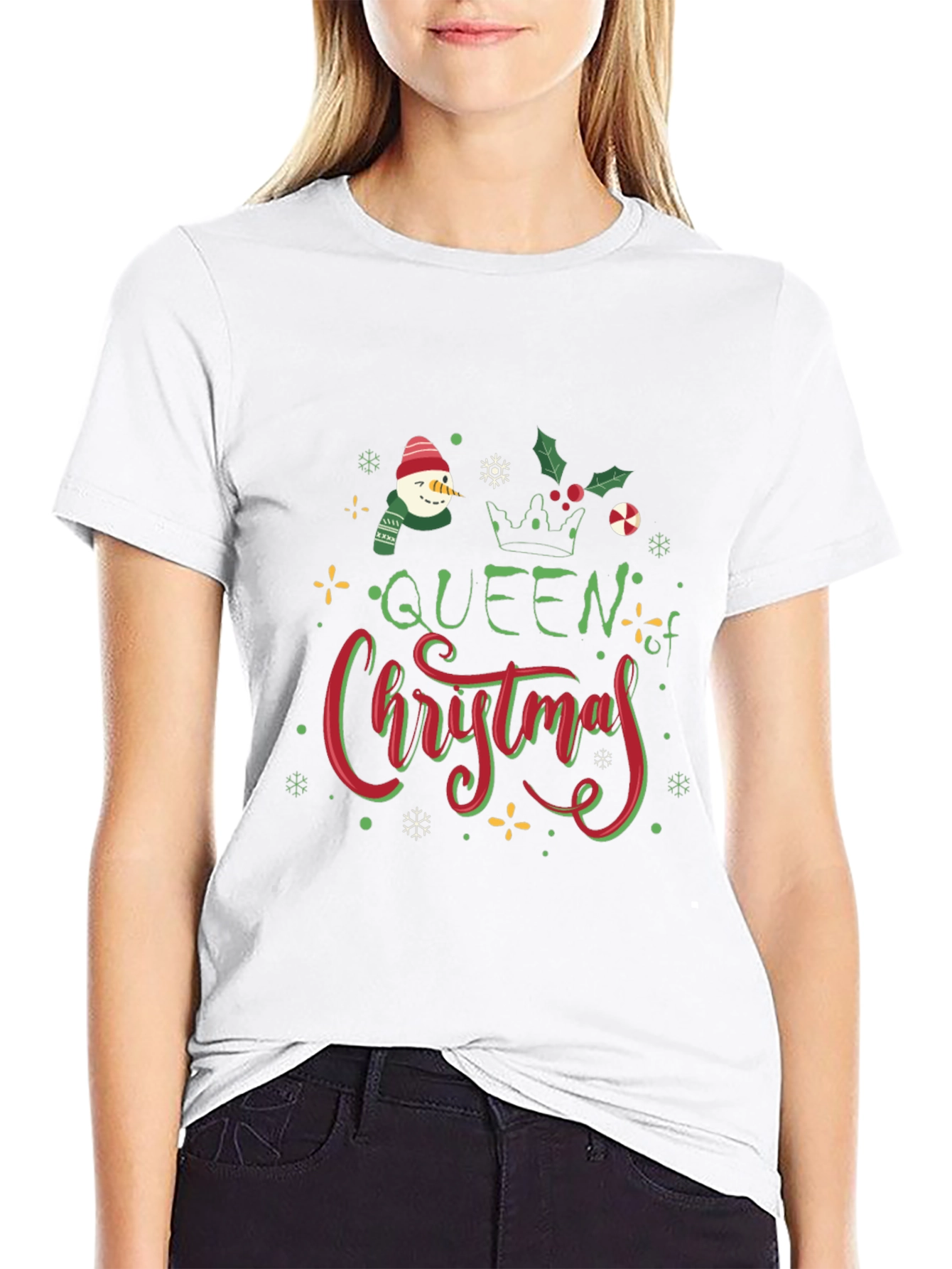 Queen of Christmas Holiday T-Shirt