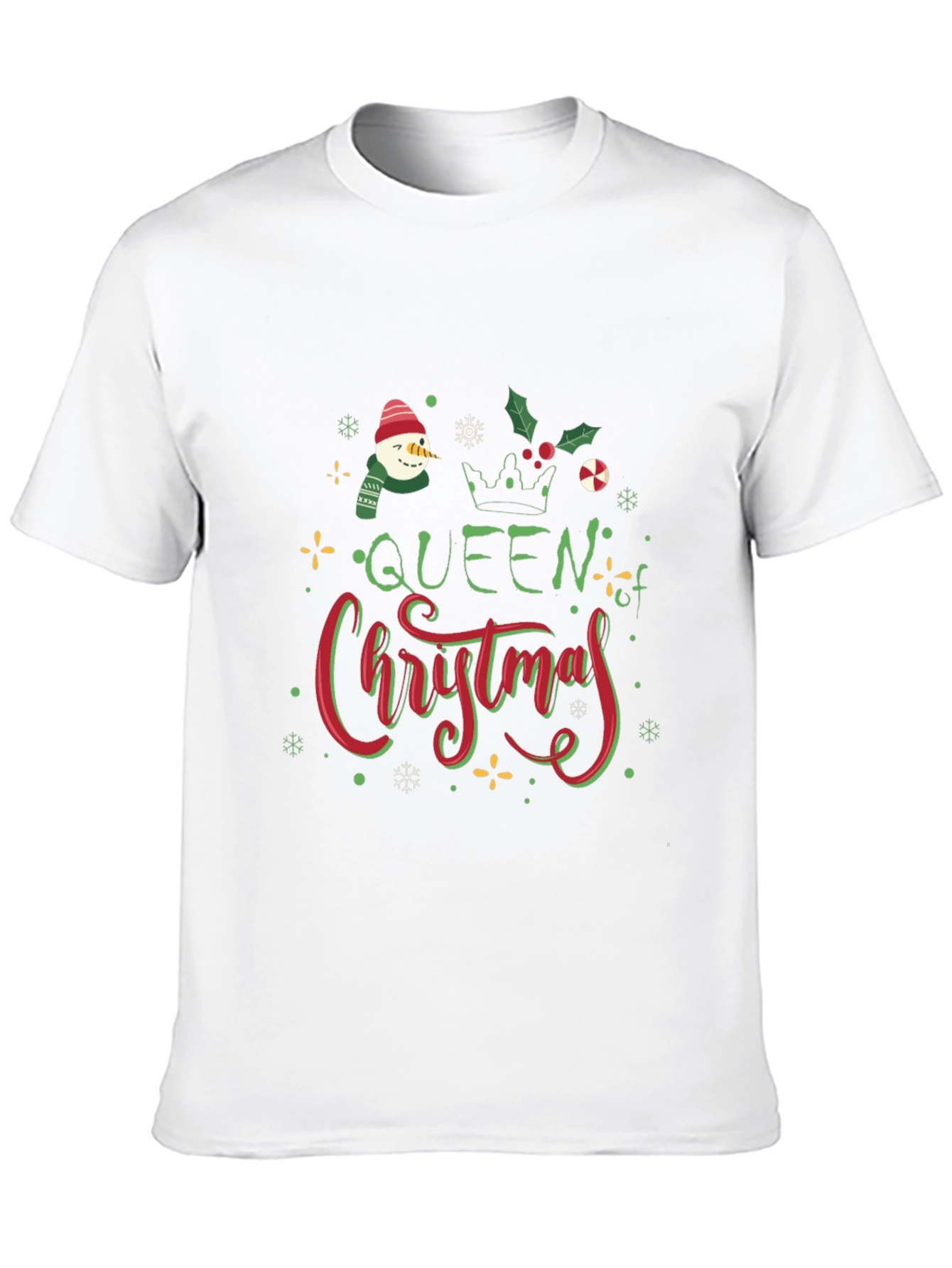 Queen of Christmas Holiday T-Shirt