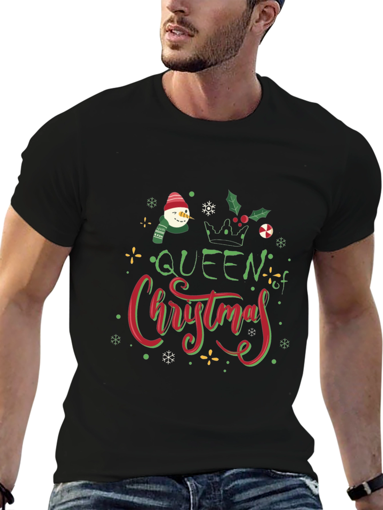 Queen of Christmas Holiday T-Shirt