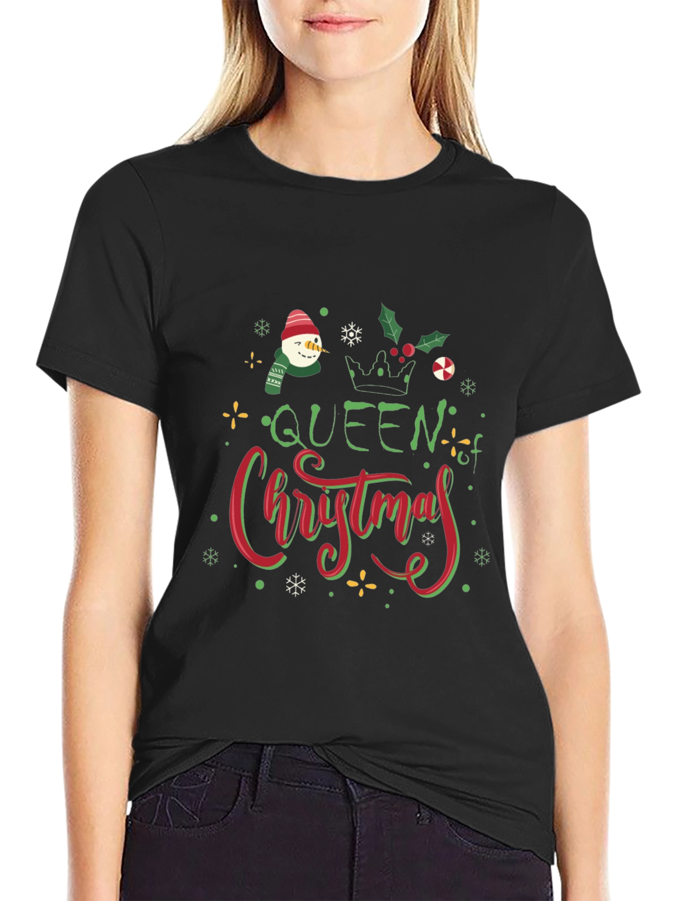 Queen of Christmas Holiday T-Shirt