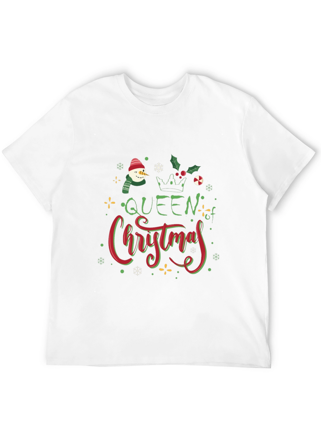 Queen of Christmas Holiday T-Shirt