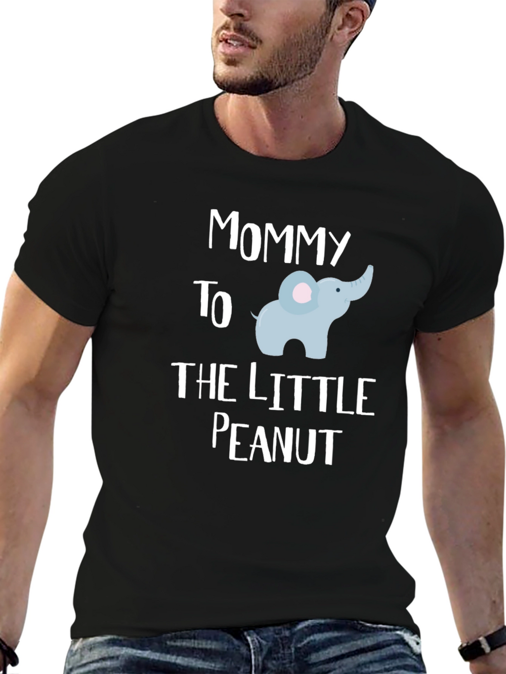 Mommy To Be Elephant Tee
