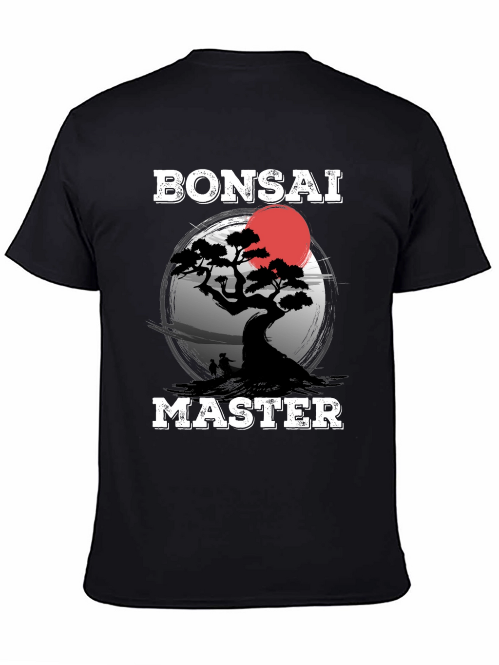 Bonsai Master Graphic T-Shirt - Black